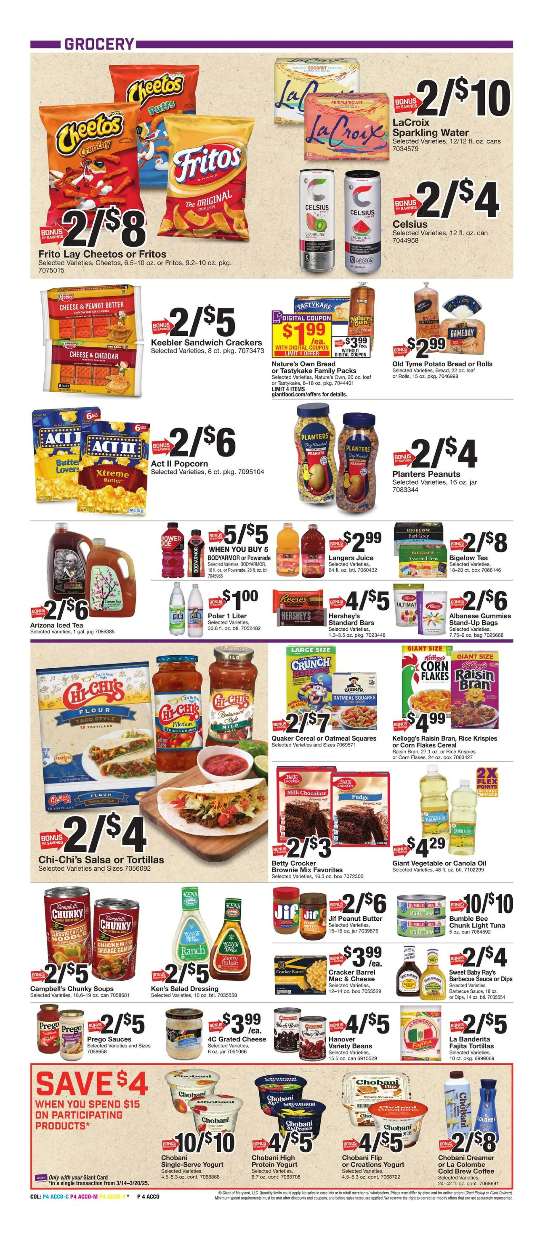 Weekly ad Giant Food Sales from March 14 to March 20 2025 - Page 11