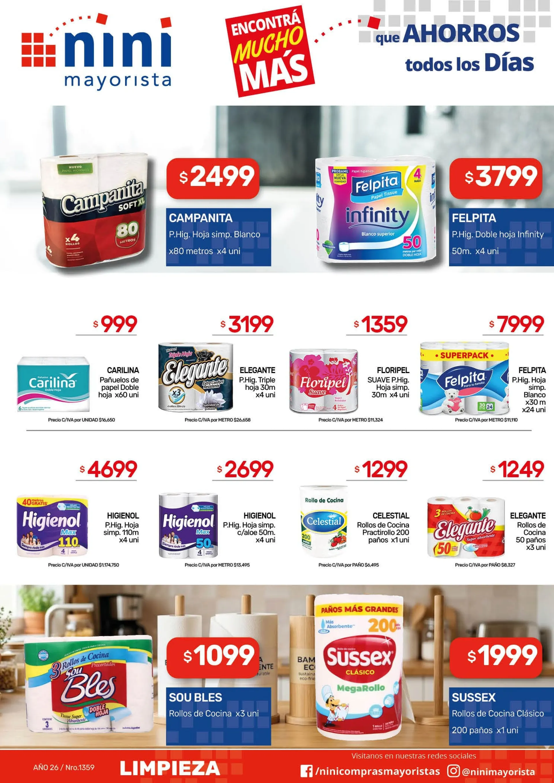 Ofertas de Ofertas Nini Mayorista 11 de mayo al 17 de mayo 2026 - Página 8 del catálogo