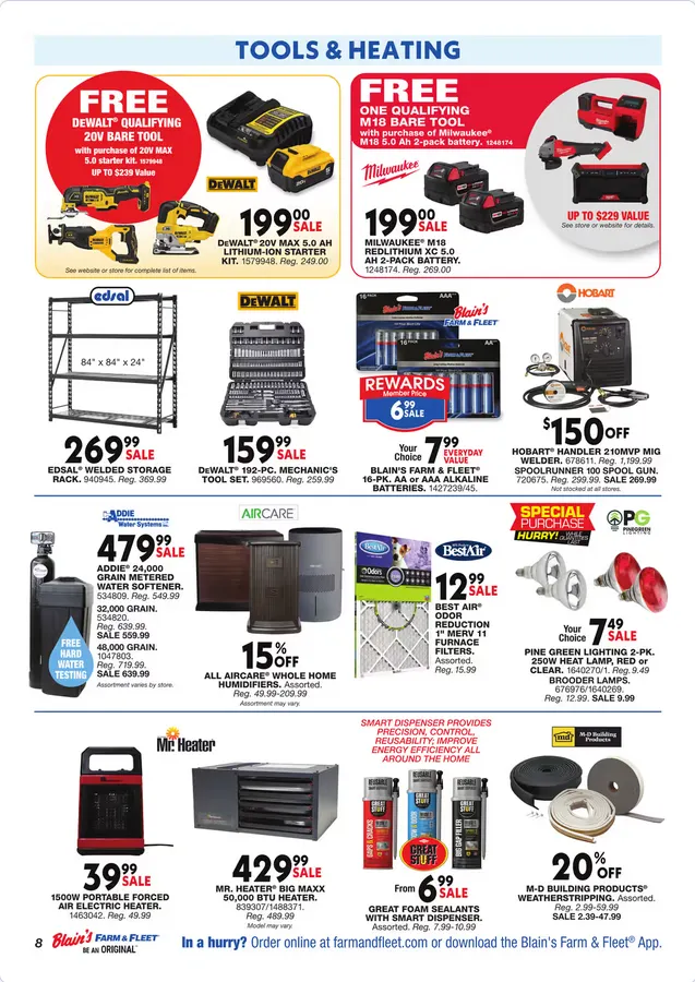 Weekly ad Blain's Farm & Fleet Sales from December 26 to January 14 2026 - Page 8