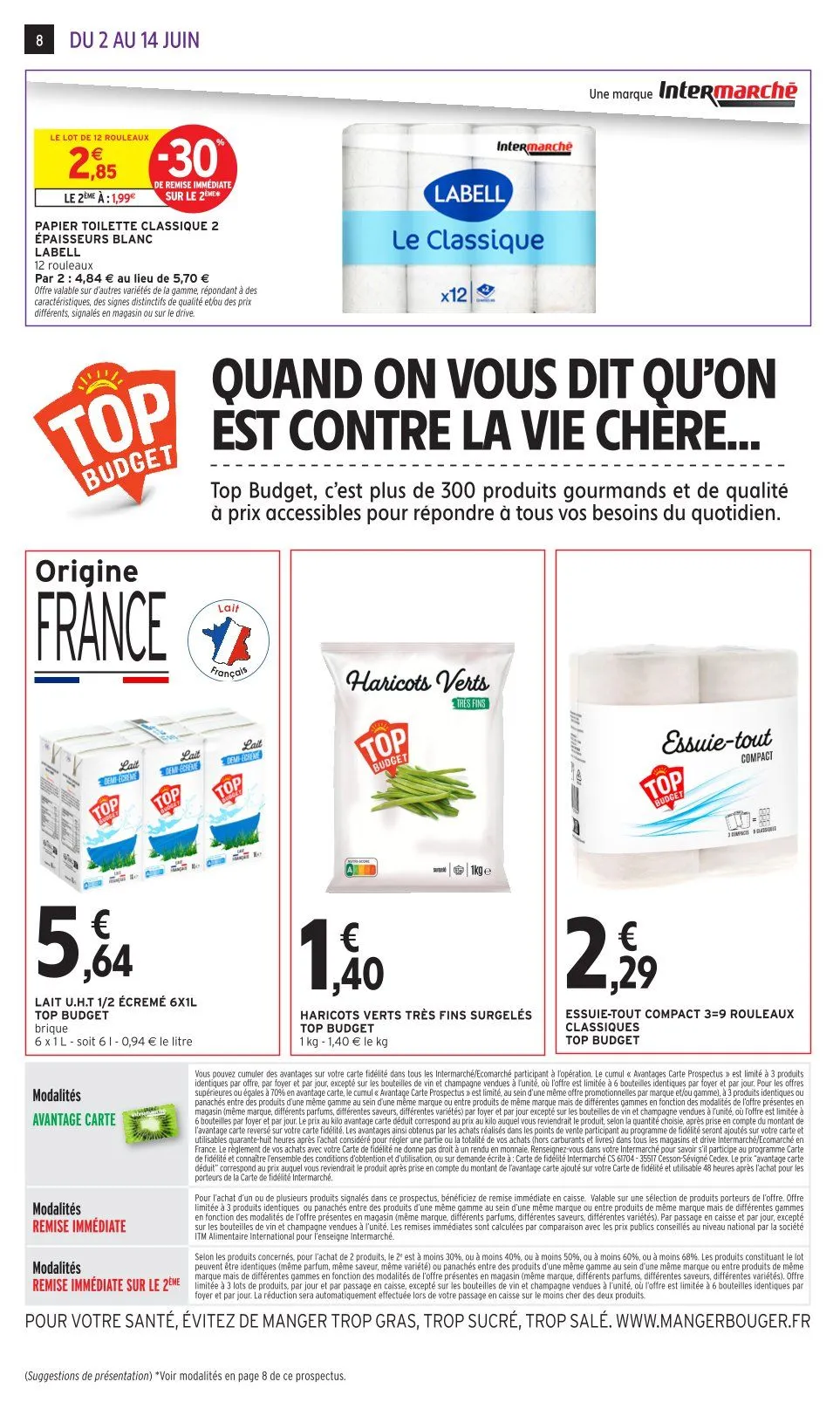 Catalogues Intermarché du 2 juin au 14 juin 2026 - Catalogue page 8