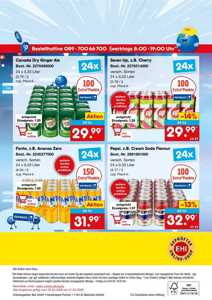 Netto Marken-Discount Prospekte von 1. März bis 31. März 2026 - Prospekt seite 8