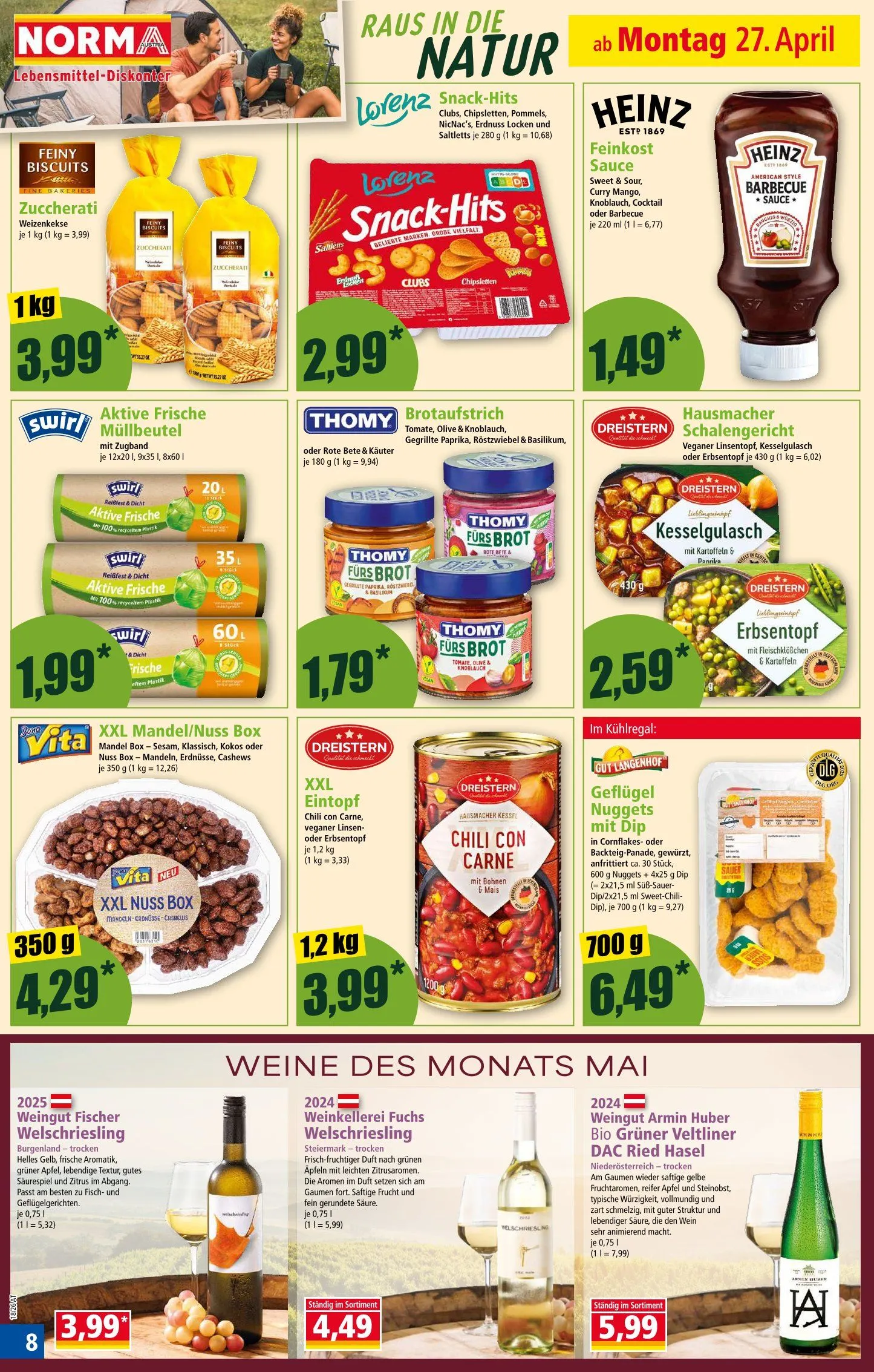 Norma Prospekt von 20. April bis 27. April 2026 - Flugblätt seite  8