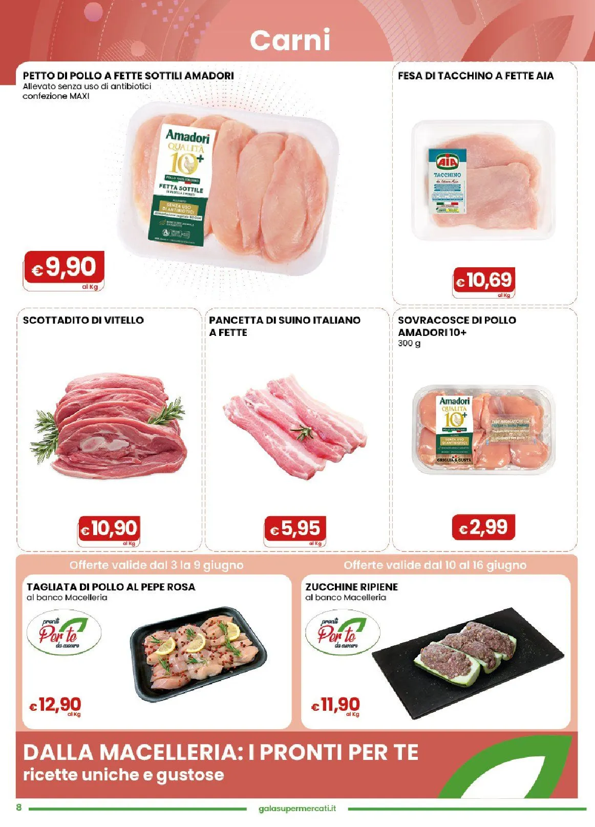  Volantini Gala Supermercati da 3 giugno a 16 giugno di 2026 - Pagina del volantino 8