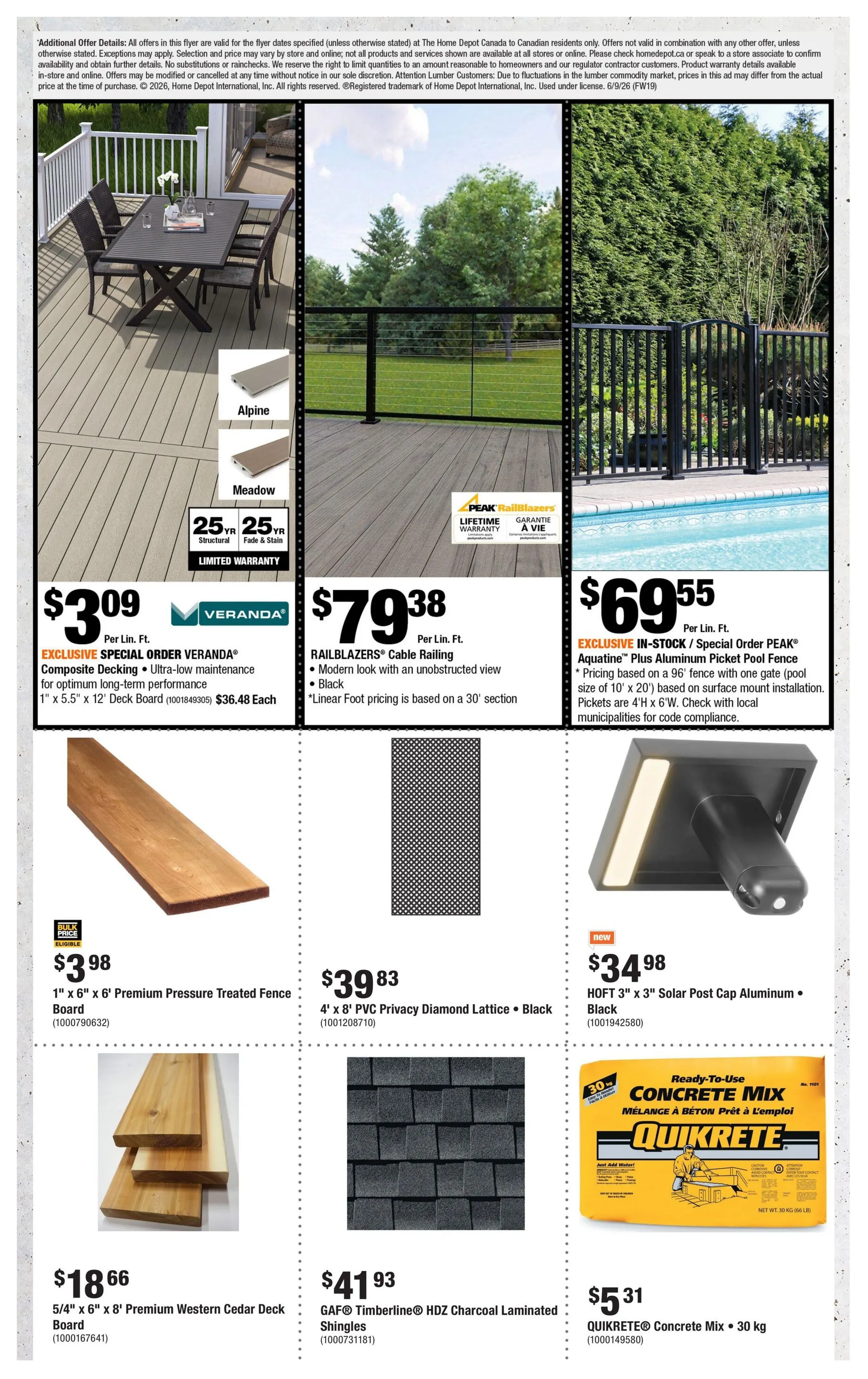 The Home Depot Sales from June 11 to June 24 2026 - flyer page 8