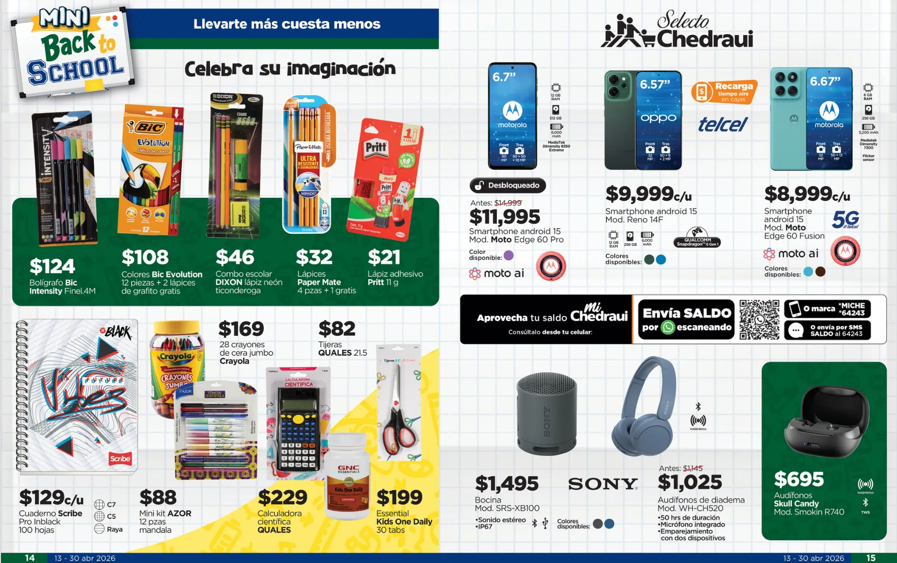 Catálogo de Chedraui Ofertas 13 de abril al 30 de abril 2026 - Pagina 8