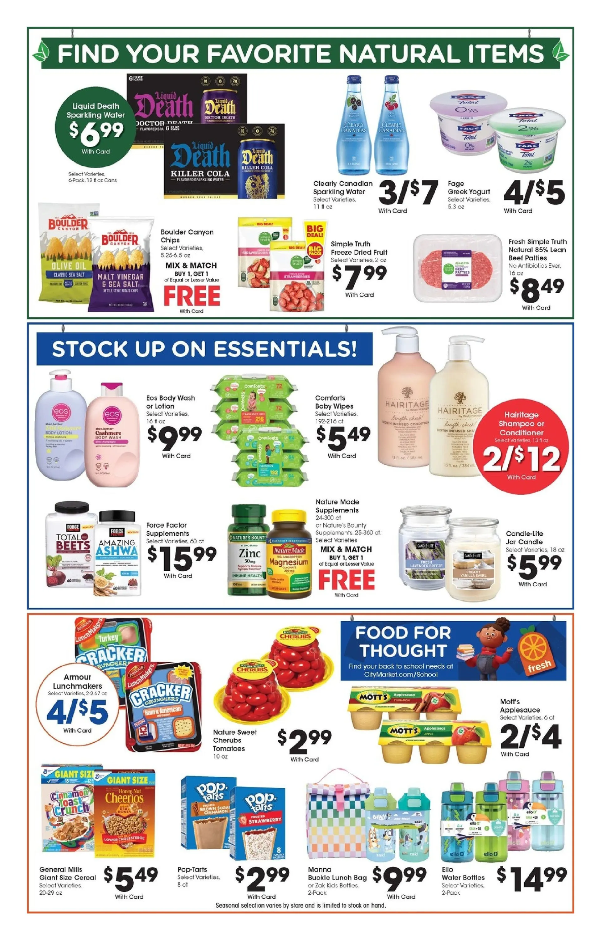 Weekly ad City Market Sales from July 30 to August 5 2025 - Page 8