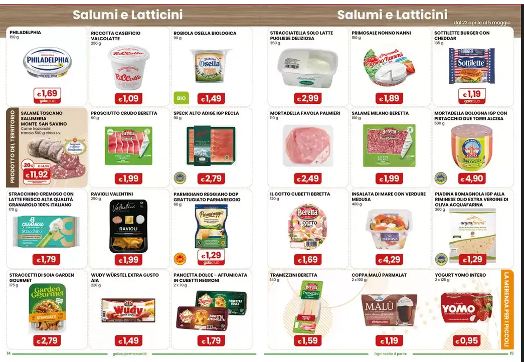 Volantini Gala Supermercati da 22 aprile a 5 maggio di 2026 - Pagina del volantino 8