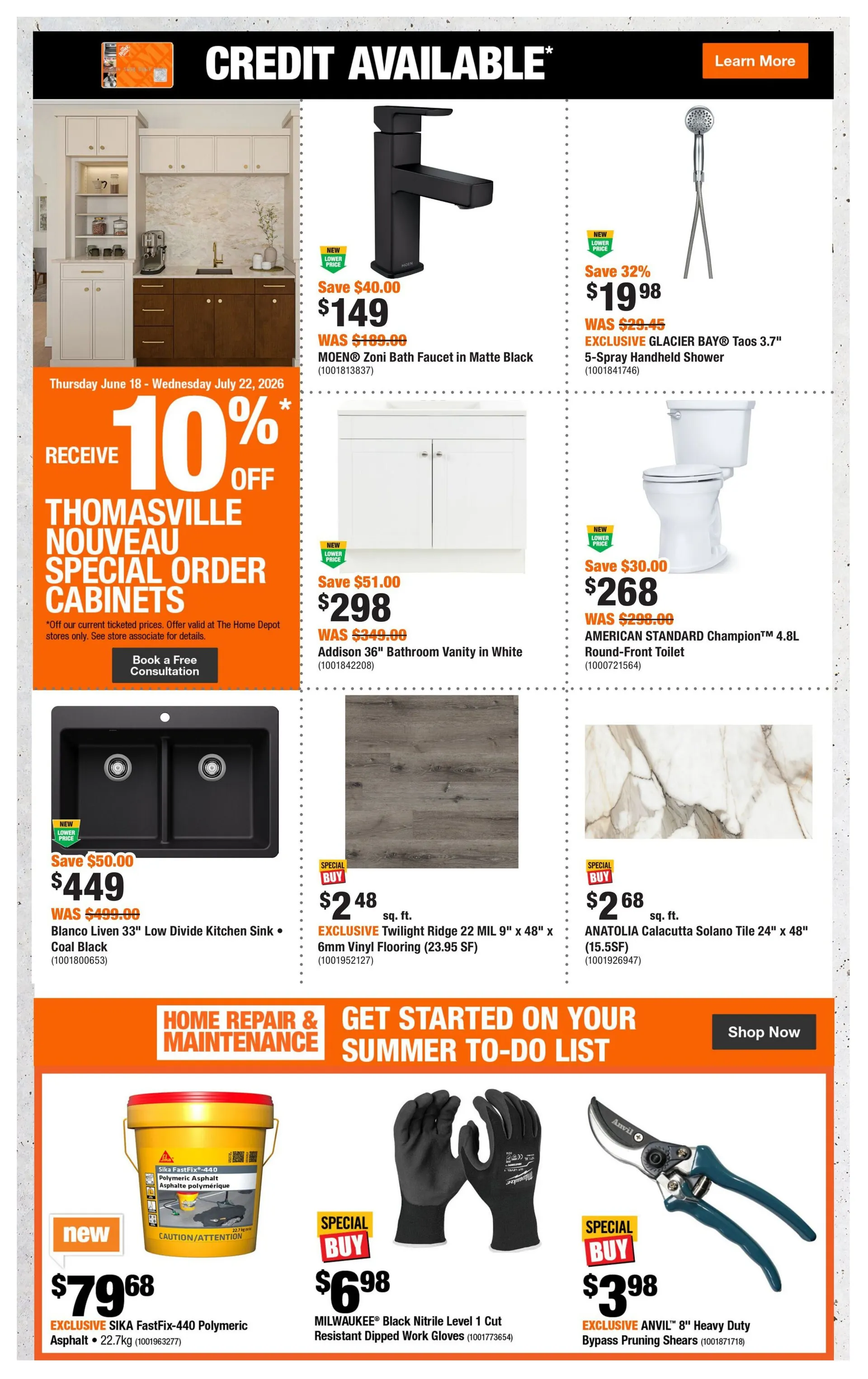 The Home Depot  Sales from June 25 to July 8 2026 - flyer page 8