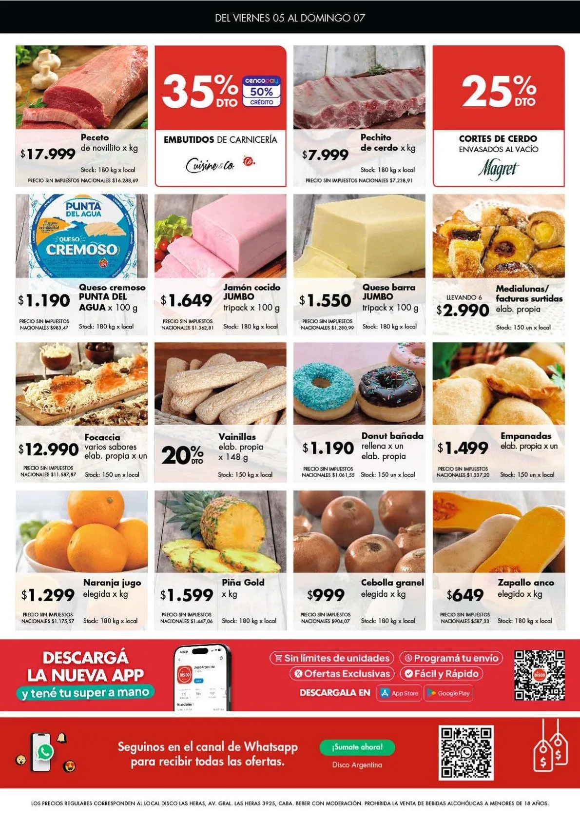 Ofertas de  Ofertas Disco 5 de junio al 7 de junio 2026 - Página 8 del catálogo