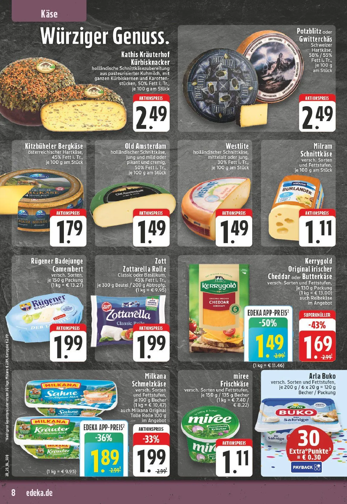 Edeka Prospekte von 7. Juli bis 12. Juli 2025 - Prospekt seite 8