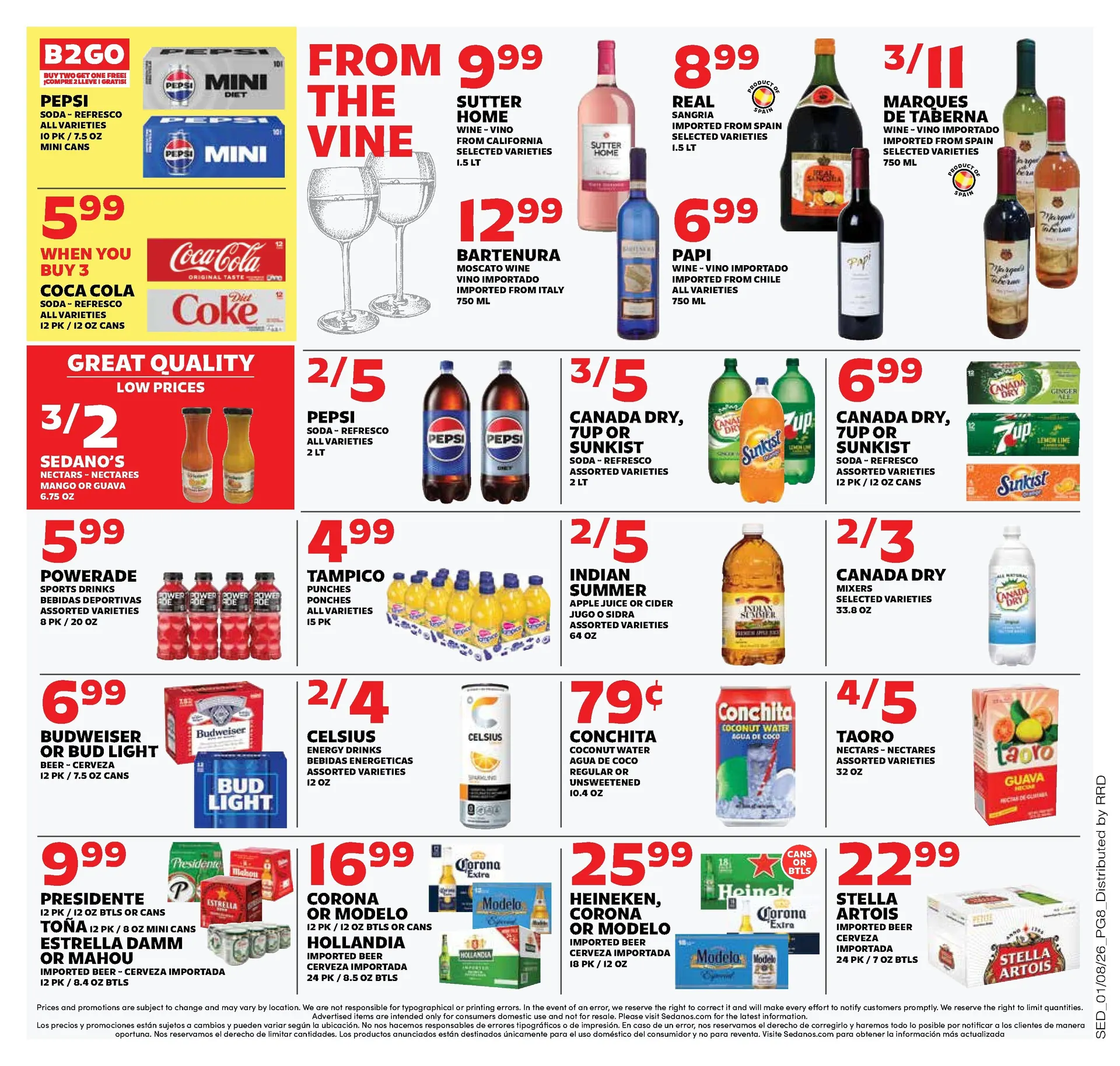Weekly ad Sedano's Sales from January 7 to January 13 2026 - Page 8