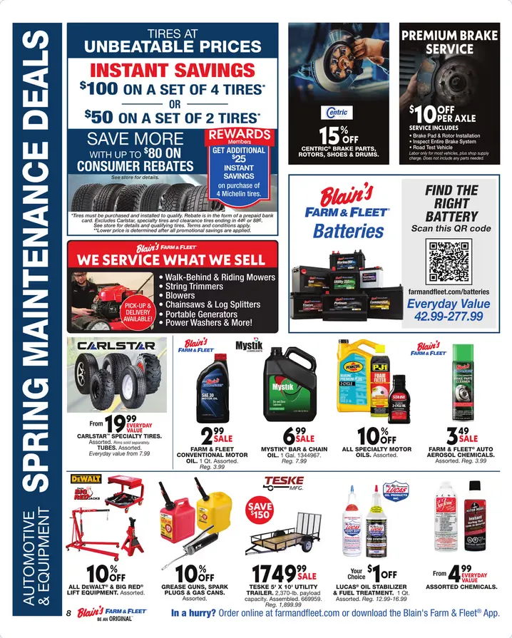 Weekly ad Blain's Farm & Fleet Sales from April 2 to April 12 2026 - Page 8