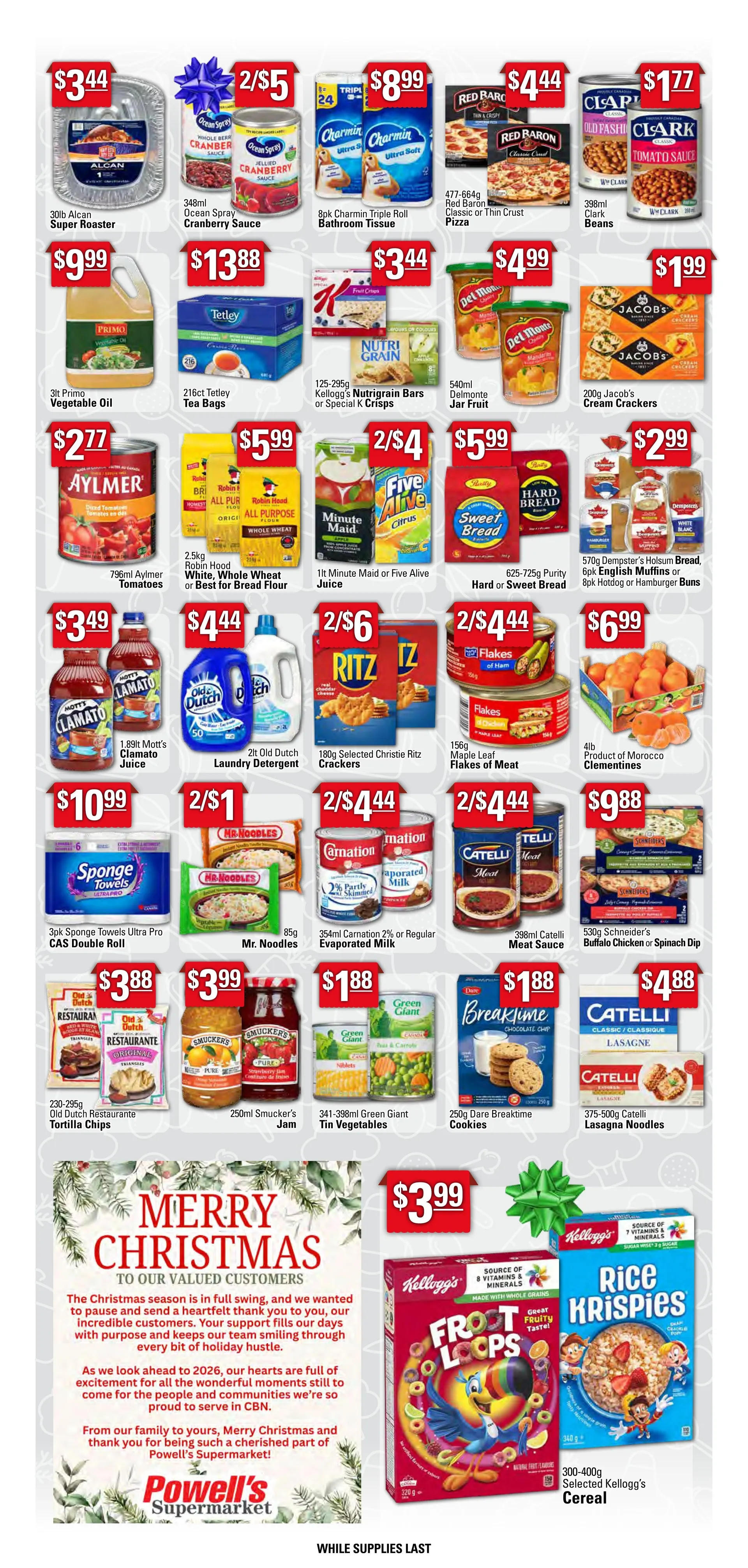 Powell's Supermarket Sales from December 18 to December 24 2025 - flyer page 8