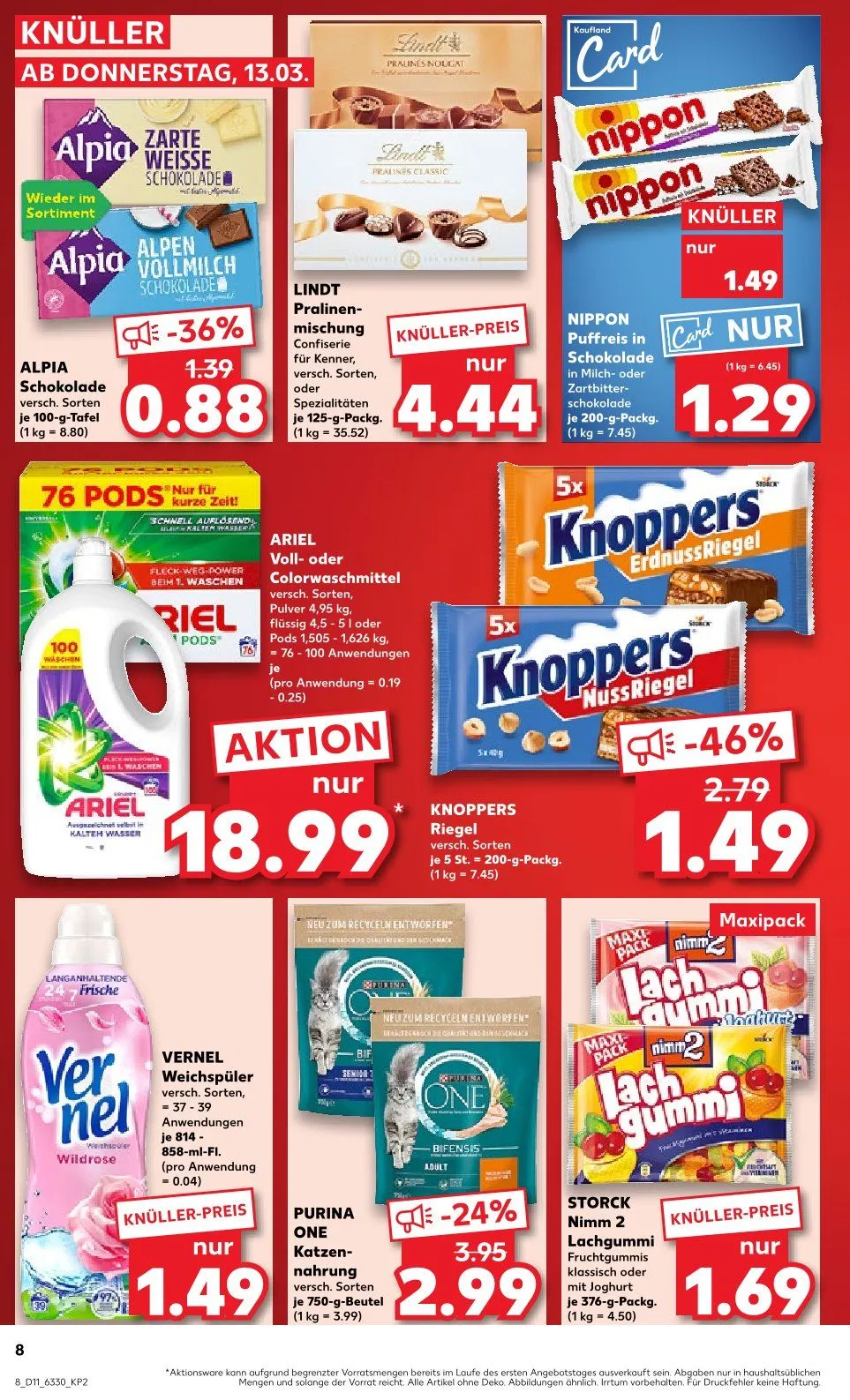 Kaufland Prospekt von 13. März bis 19. März 2025 - Prospekt seite 8