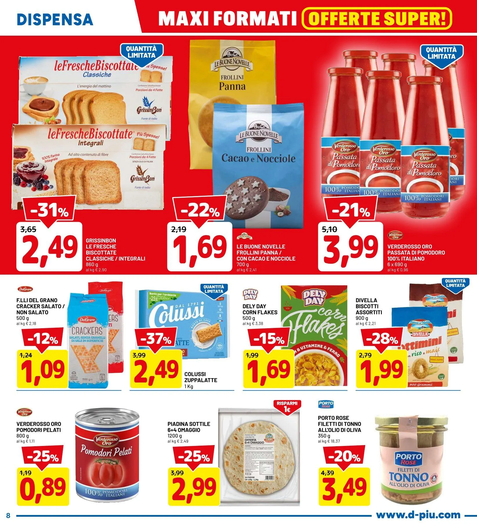 Volantini D Più da 23 febbraio a 4 marzo di 2026 - Pagina del volantino 8