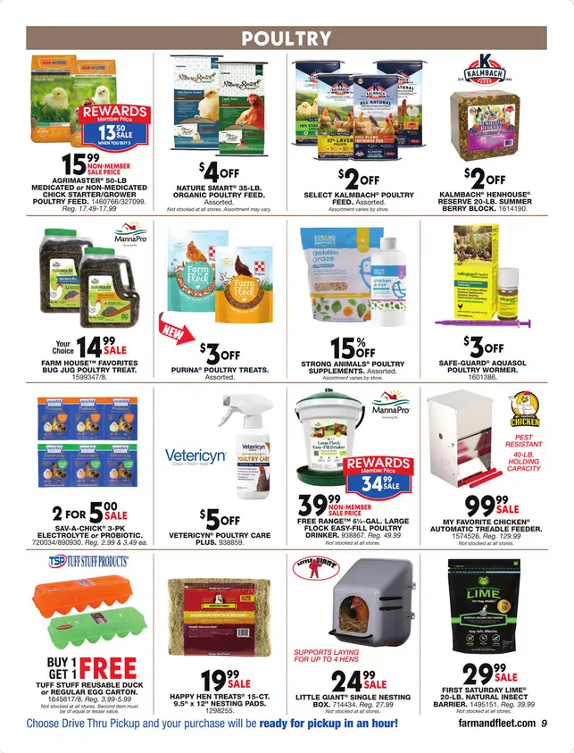 Weekly promotion Blain's Farm & Fleet Sales spanning from May 21 to May 31 2026 - Page 8 for Catalogue 365