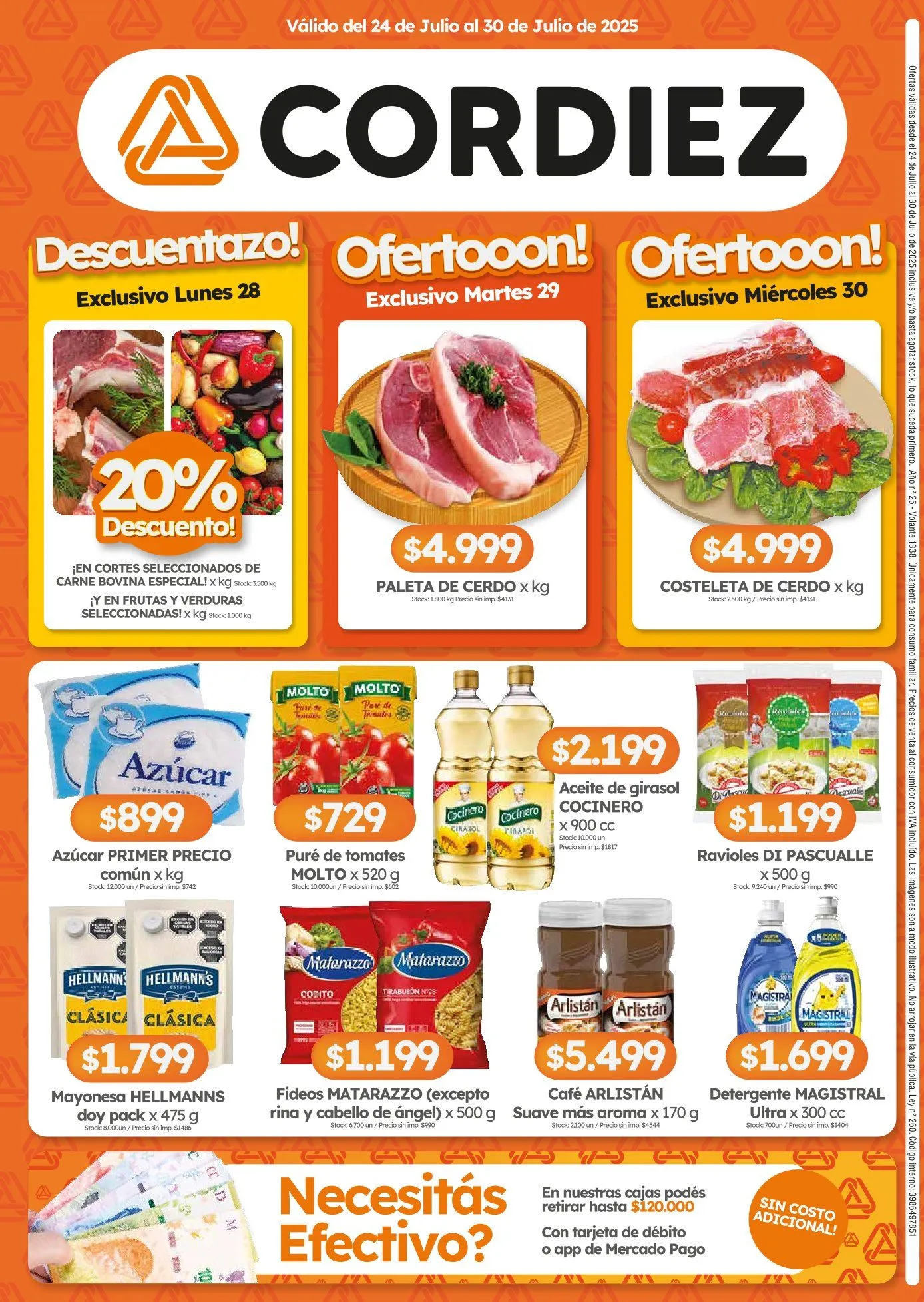 Ofertas de Ofertas Cordiez - Últimos catálogos 24 de julio al 30 de julio 2025 - Página 8 del catálogo