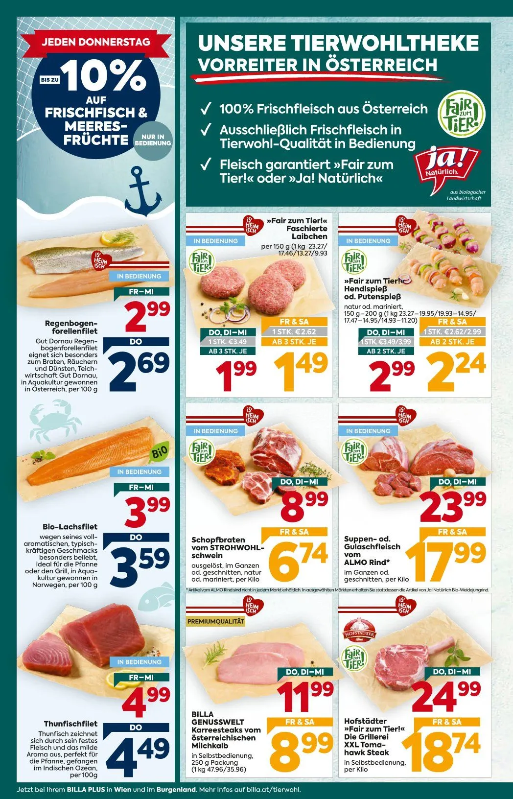 Billa Plus Prospekte von 21. Mai bis 27. Mai 2026 - Flugblätt seite  8