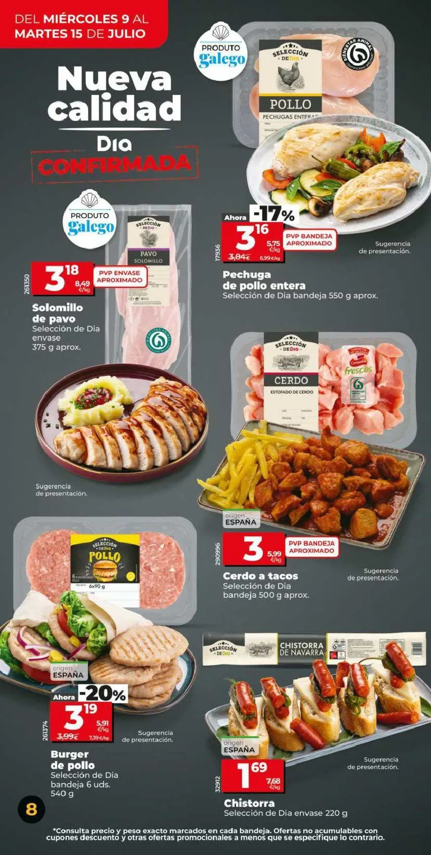 Catálogo de Dia Últimas ofertas 9 de julio al 15 de julio 2025 - Página 8
