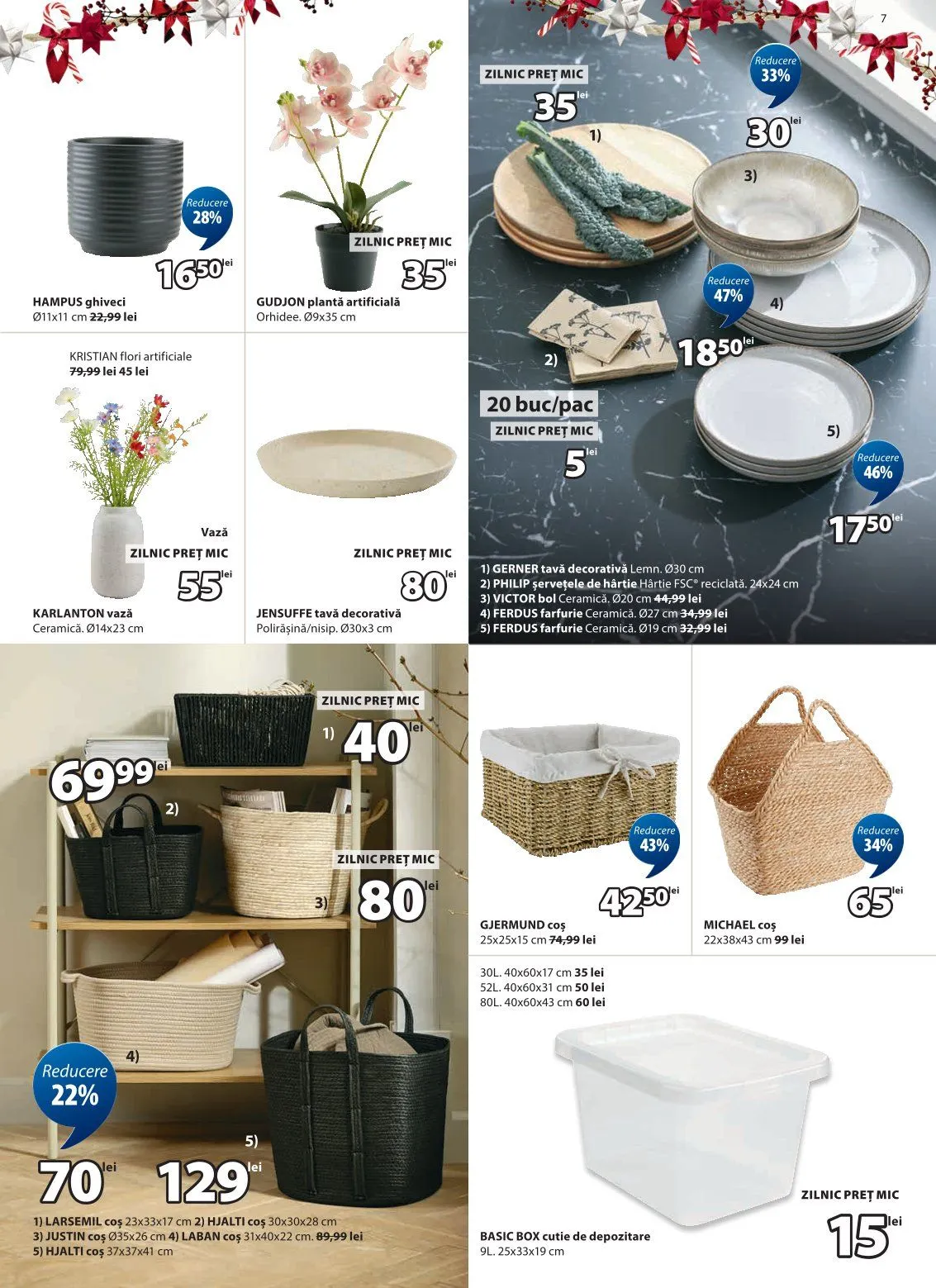 Catalog JYSK Oferte de la 25 noiembrie până la 24 decembrie 2025 - Revista Pagina 7