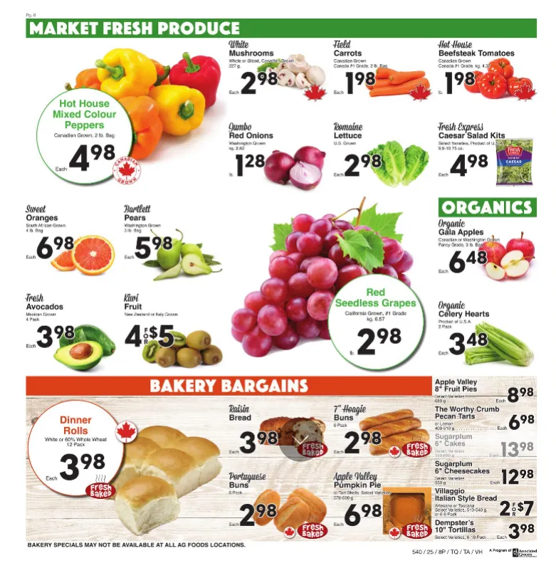 AG Foods Sales from September 24 to September 30 2025 - flyer page 8