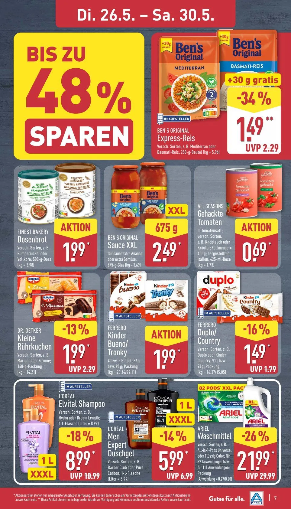 ALDI Nord Prospekte - Aktuelle Angebote von 26. Mai bis 30. Mai 2026 - Prospekt seite 8