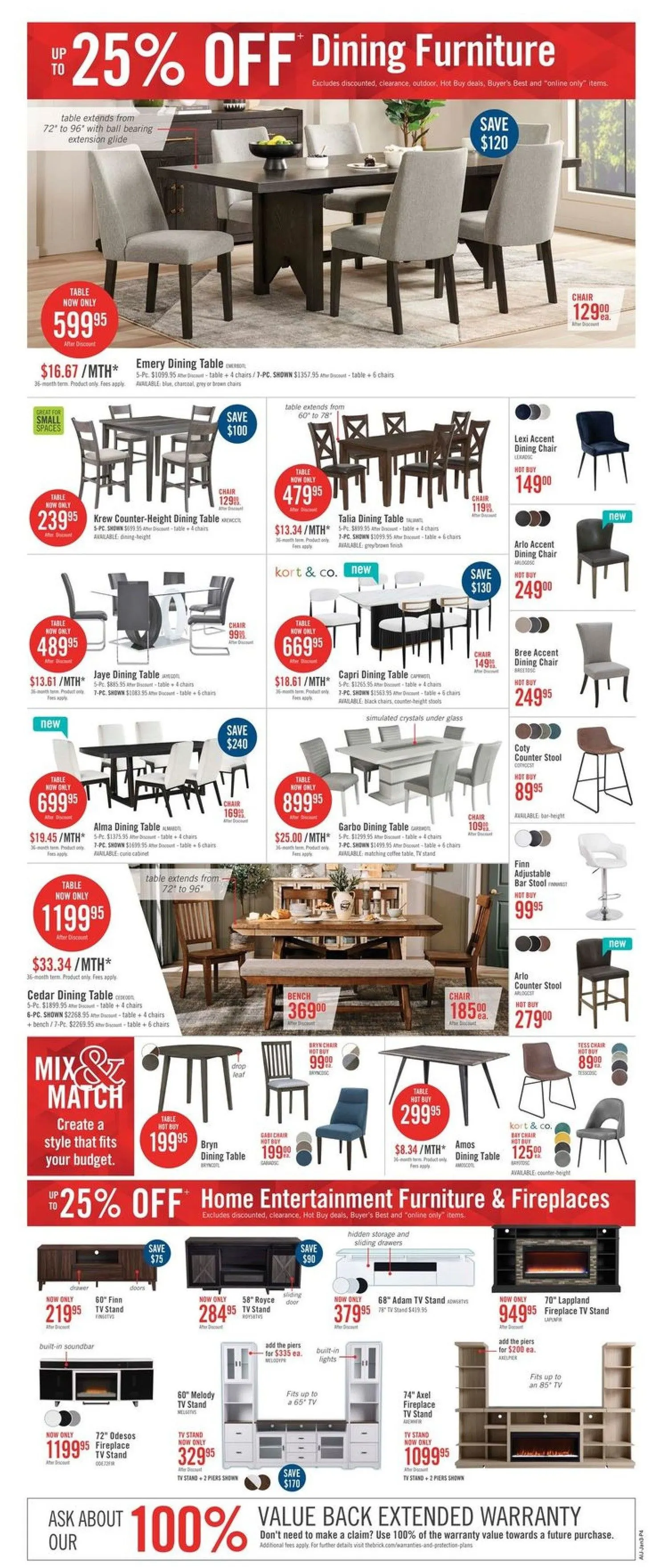 The Brick Angebote from January 1 to January 13 2025 - flyer page 8