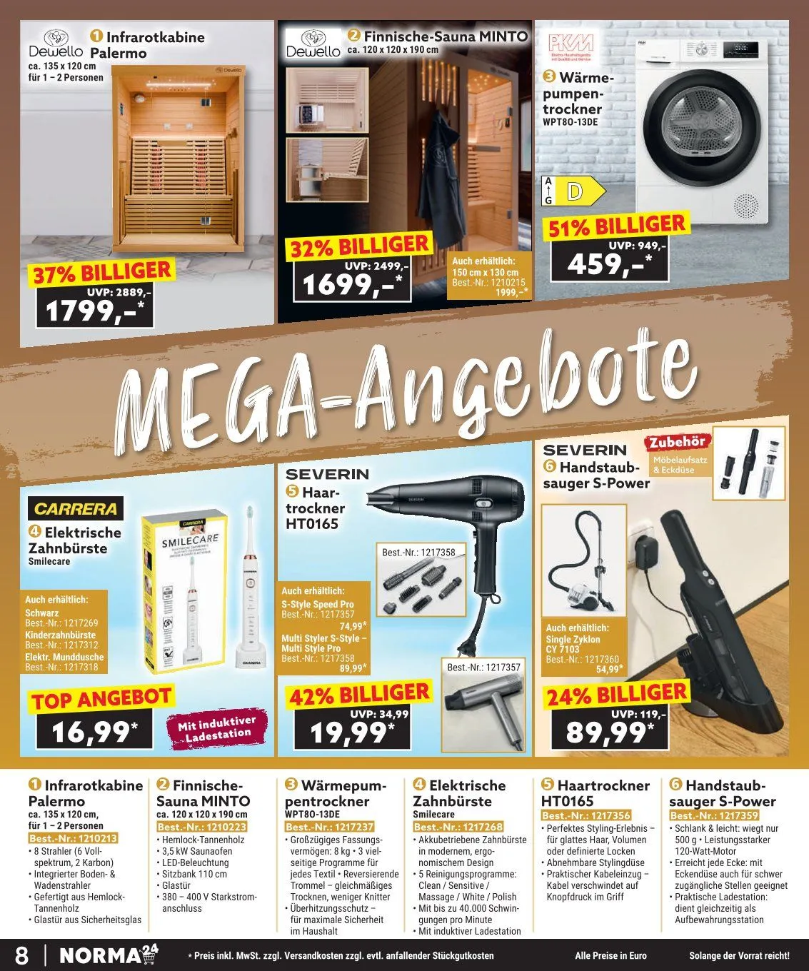 NORMA Angebote von 22. Dezember bis 24. Dezember 2025 - Prospekt seite 8
