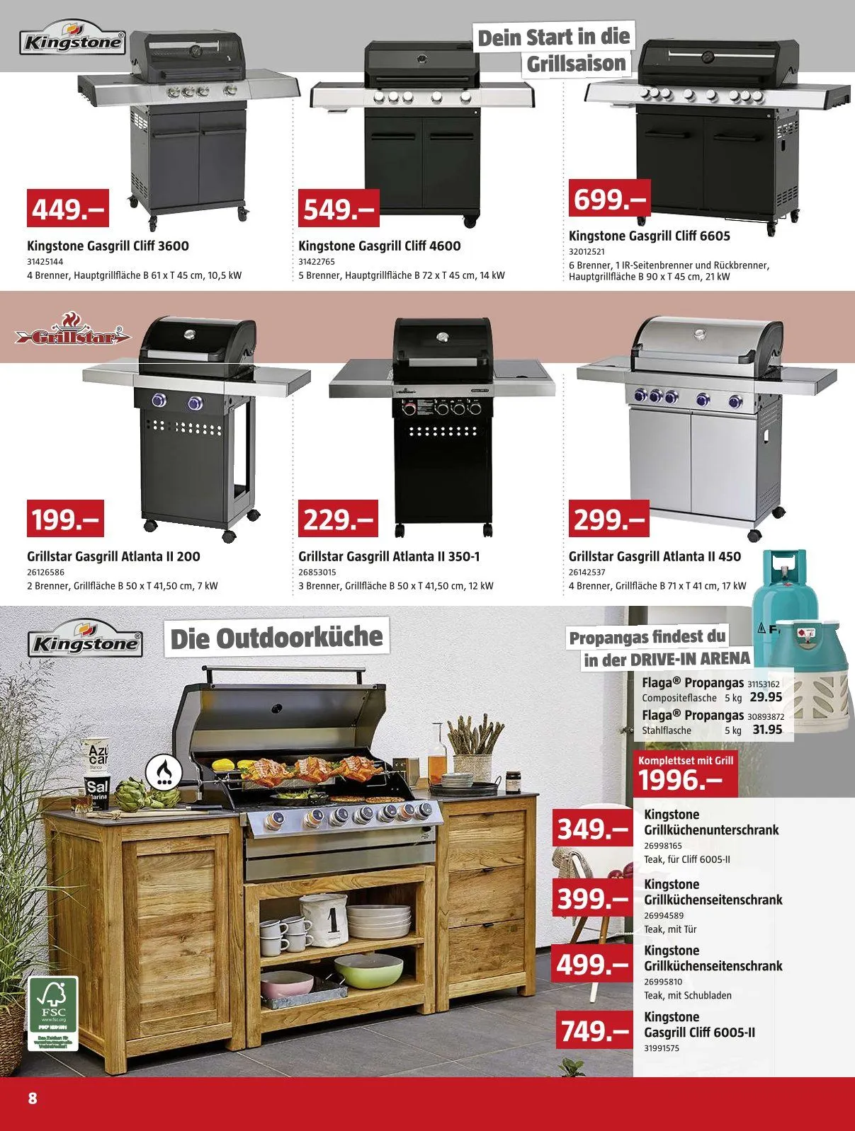 Aktionen im Bauhaus Prospekte von 24. Februar bis 23. März 2025 - Prospekt seite 8