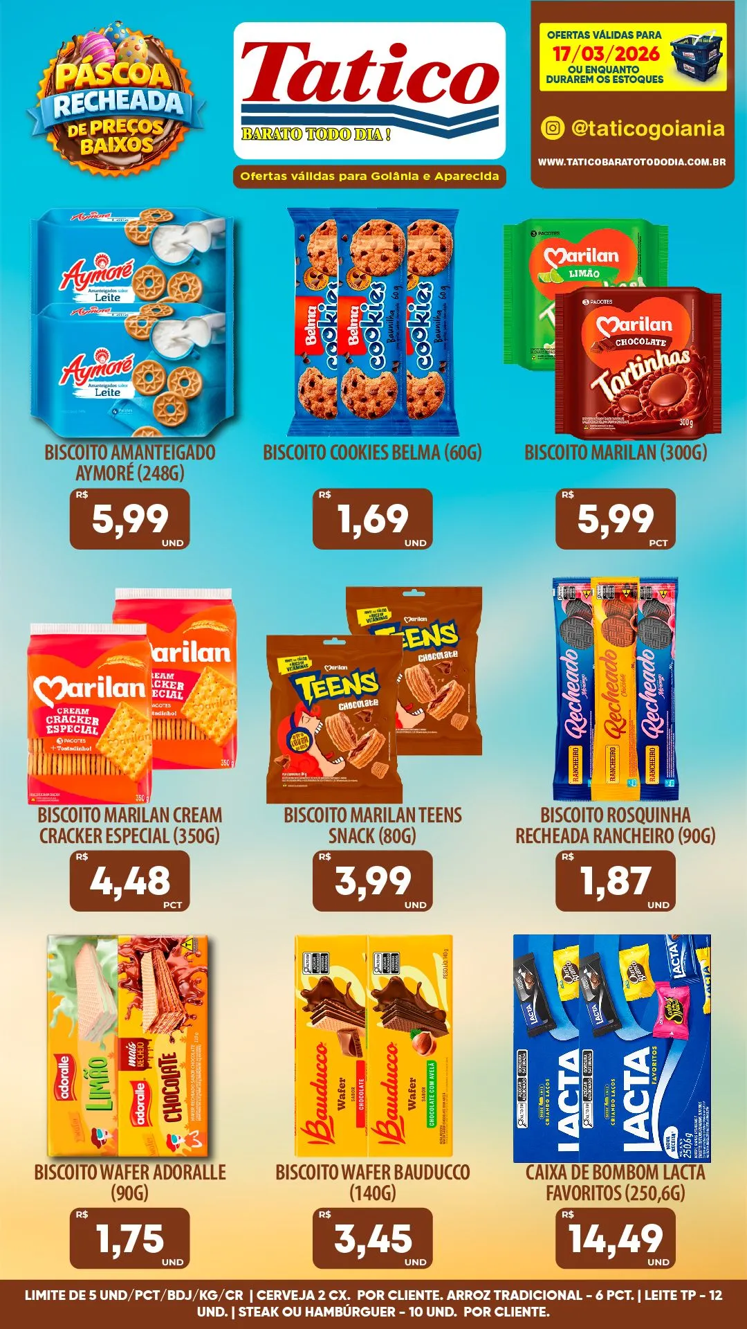 Encarte de Folhetos Tatico 17 de março até 17 de março 2026 - Pagina 7