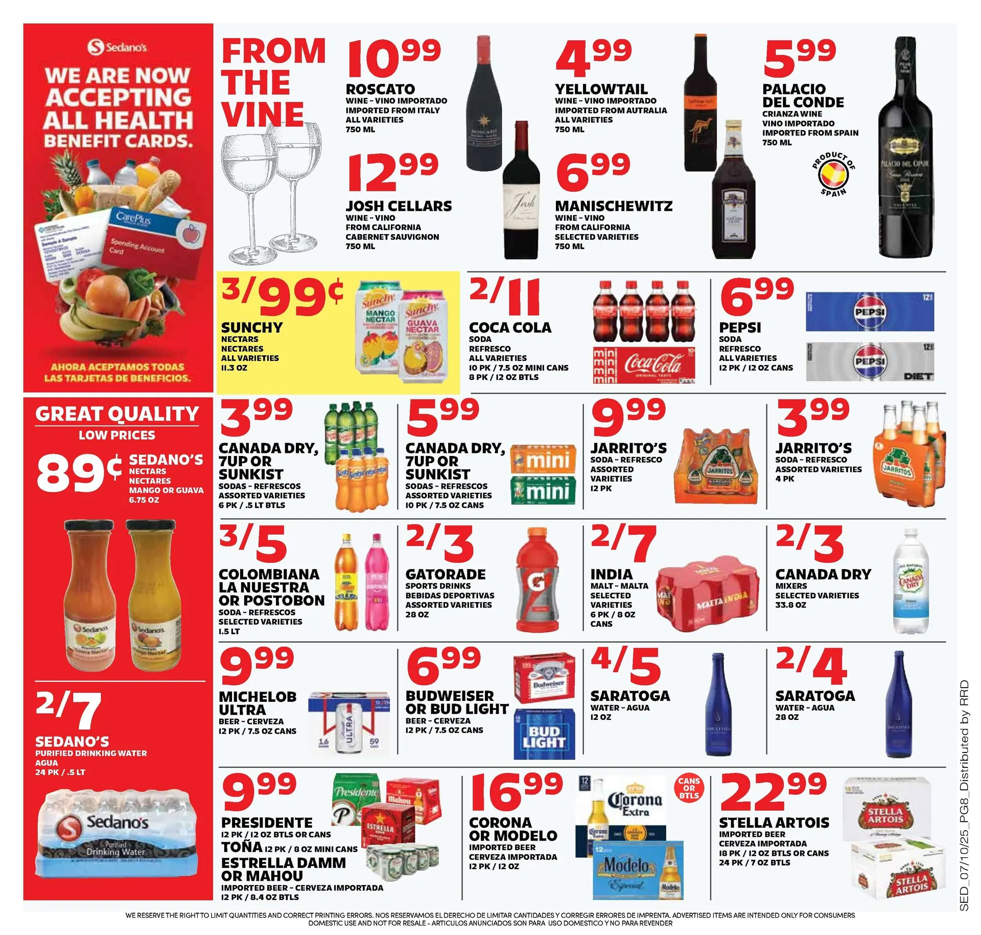 Weekly ad Sedano's weekly ads from July 9 to July 16 2025 - Page 8
