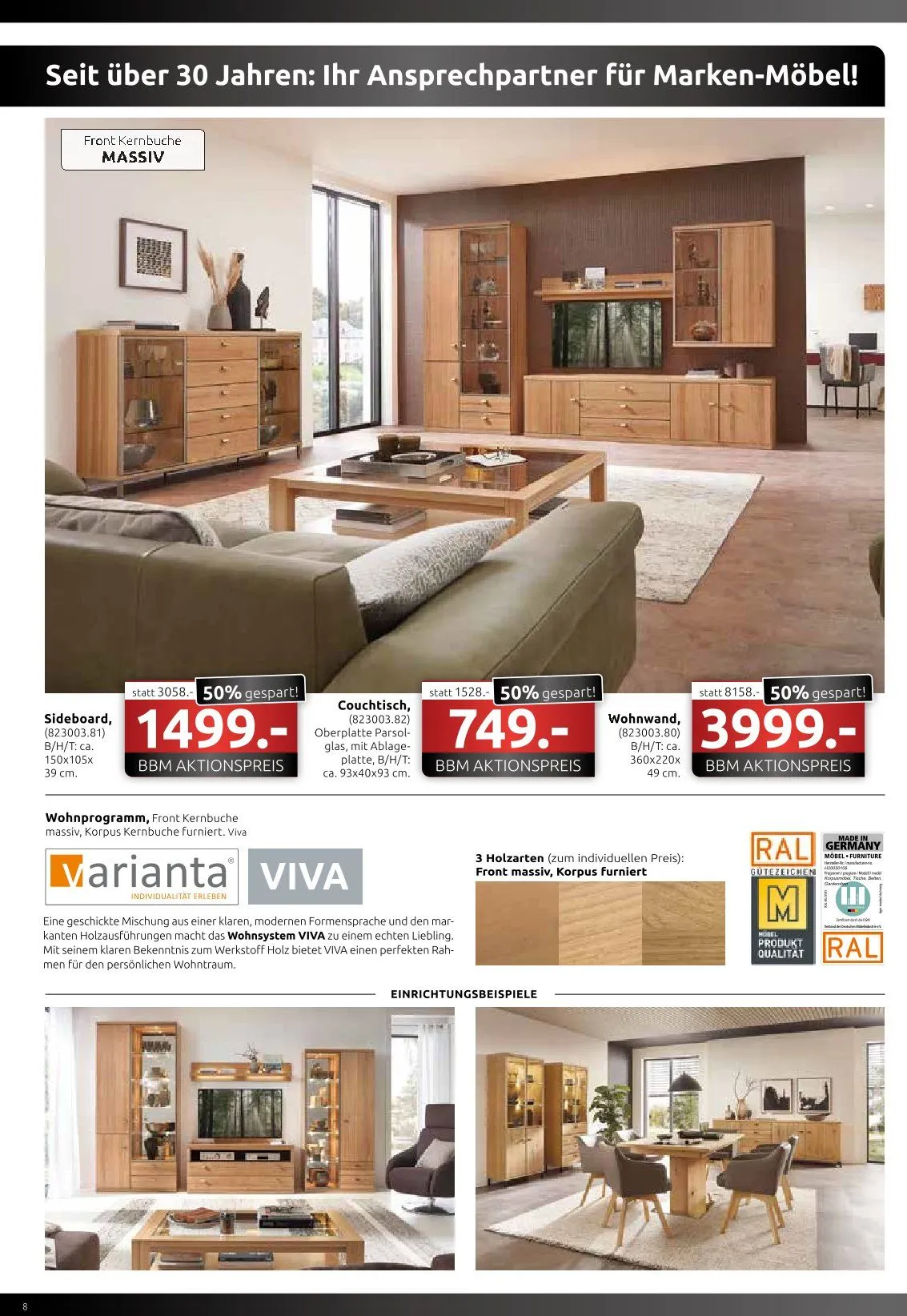 BBM Baumarkt Prospekt von 27. Februar bis 23. März 2025 - Prospekt seite 8