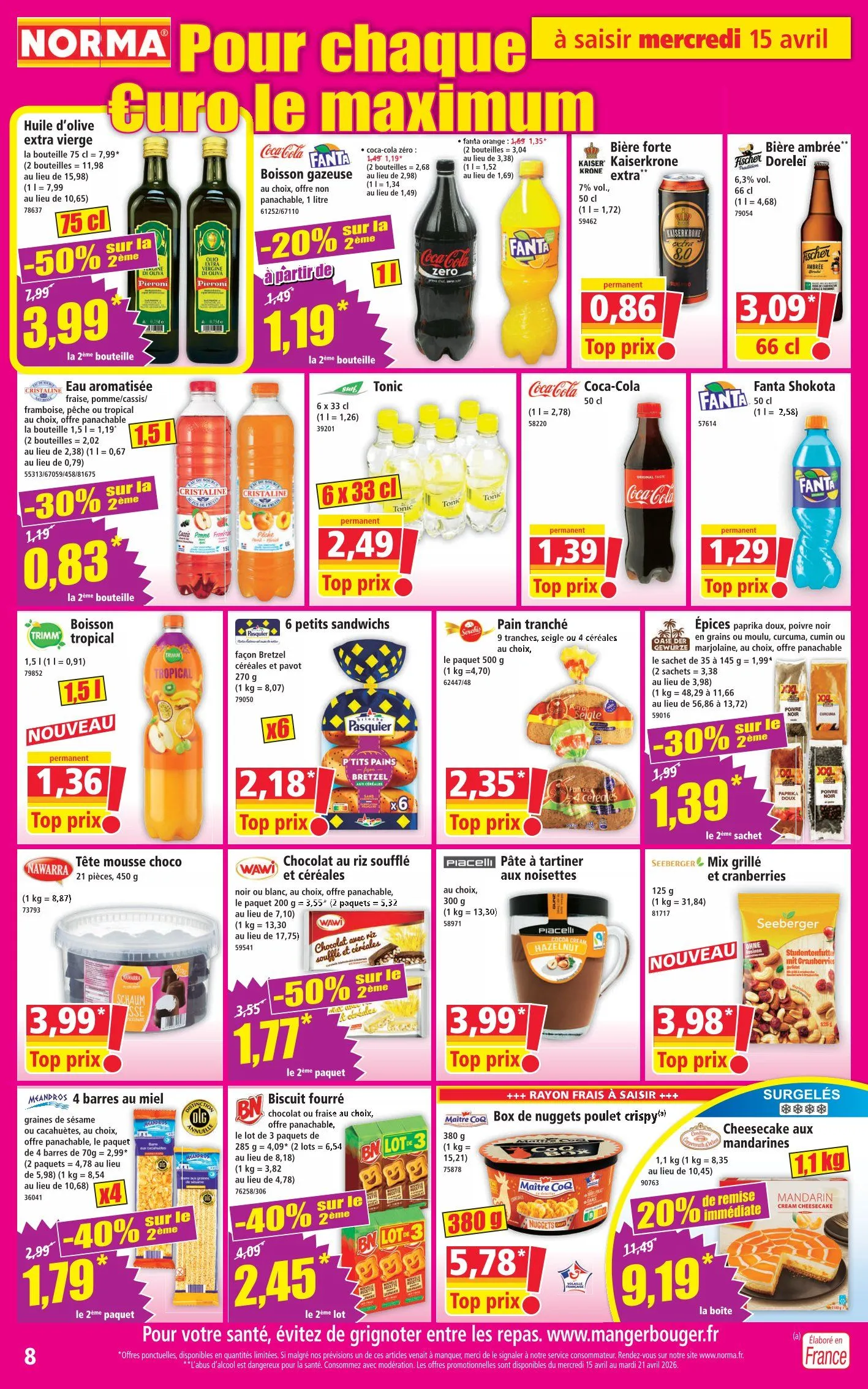  Catalogues Norma du 8 avril au 15 avril 2026 - Catalogue page 8