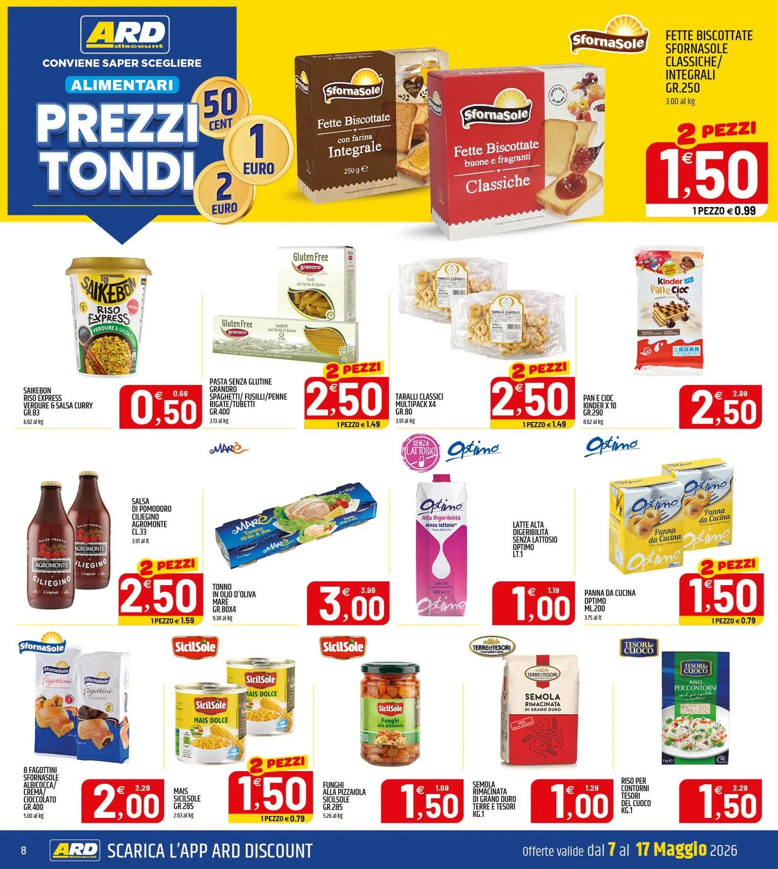  Volantini ARD Discount da 7 maggio a 17 maggio di 2026 - Pagina del volantino 8