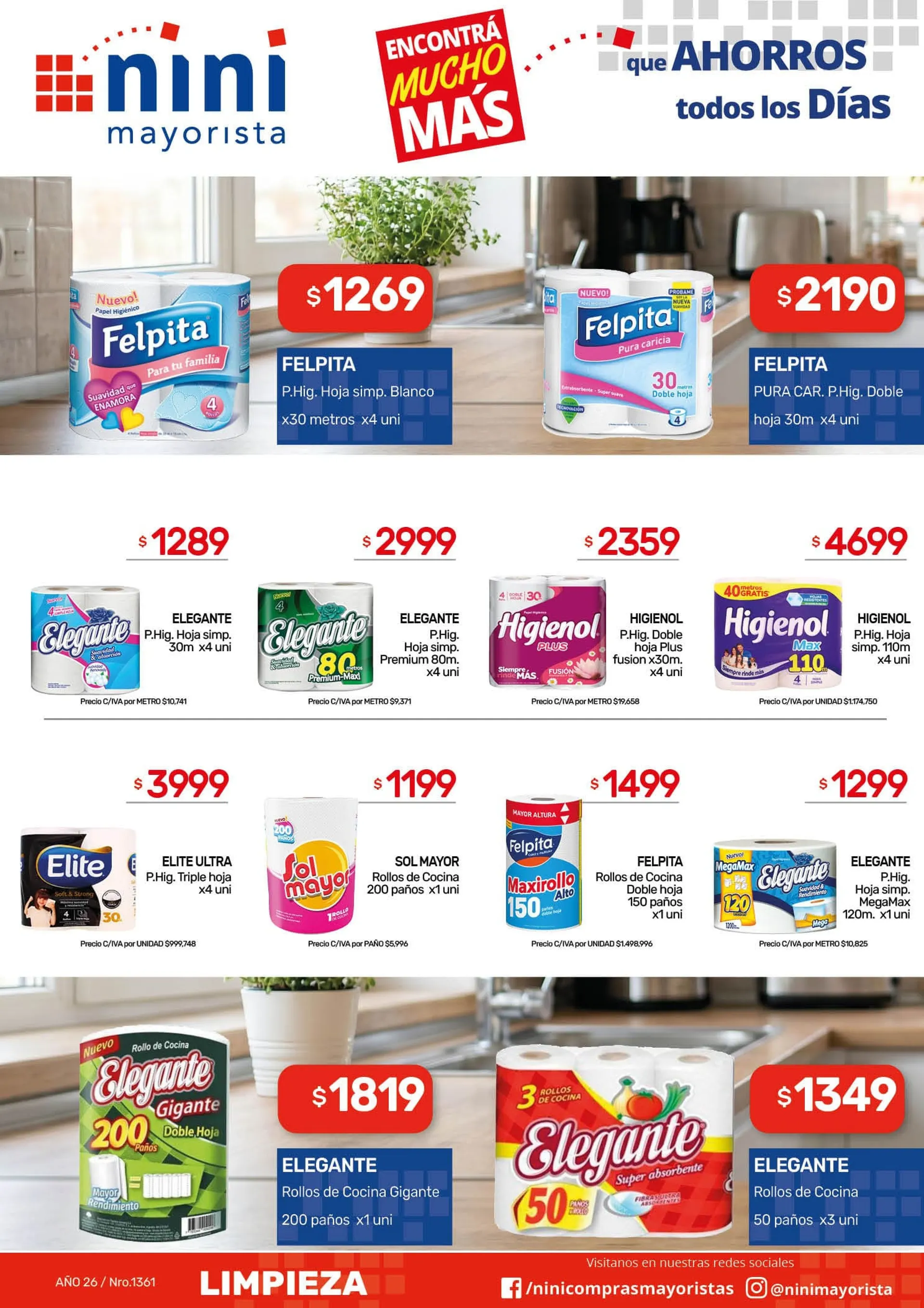 Ofertas de Nini Mayorista Ofertas 25 de mayo al 31 de mayo 2026 - Página 8 del catálogo