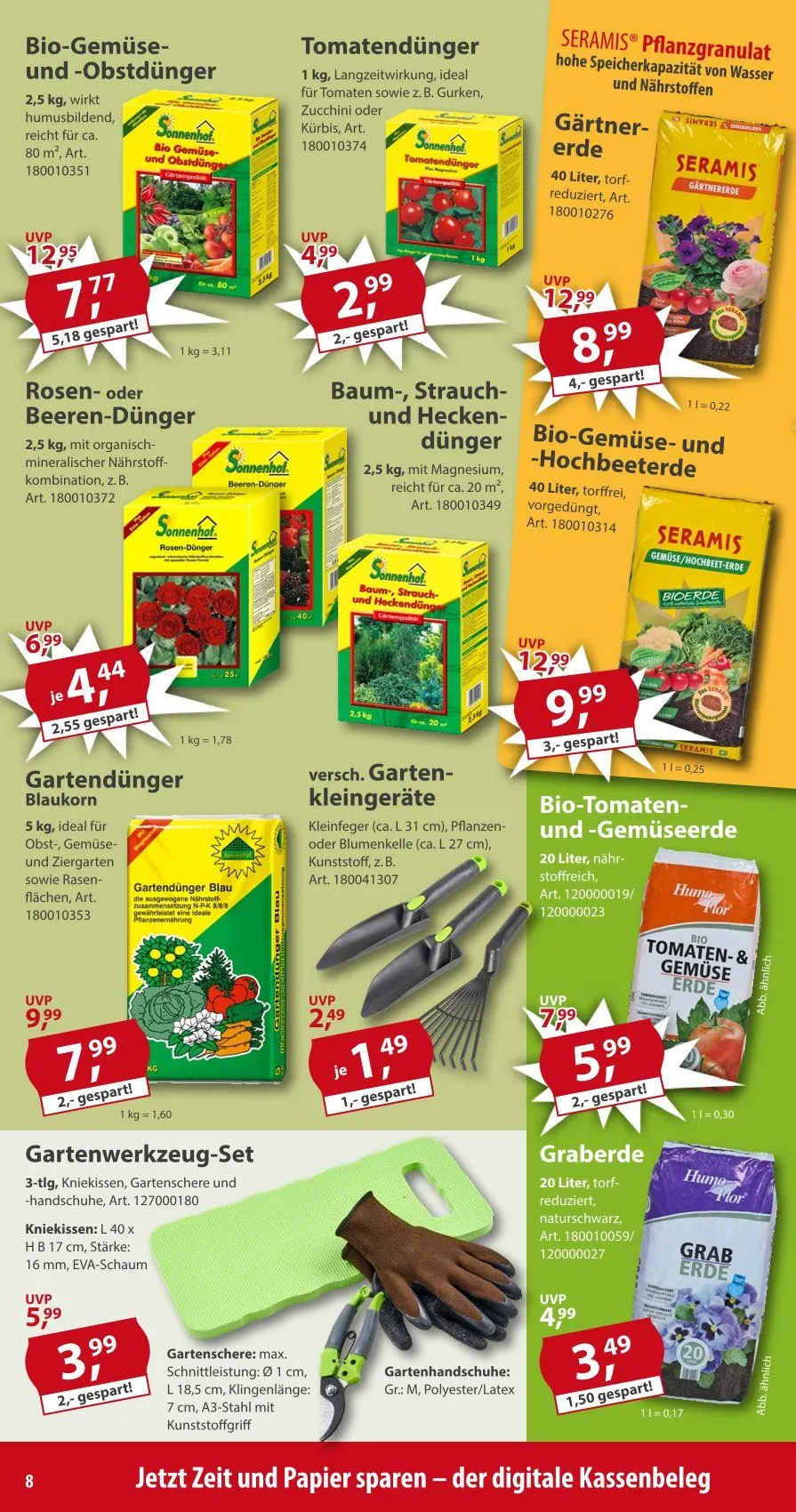 Sonderpreis-Baumarkt Prospekte von 7. März bis 13. März 2026 - Prospekt seite 8