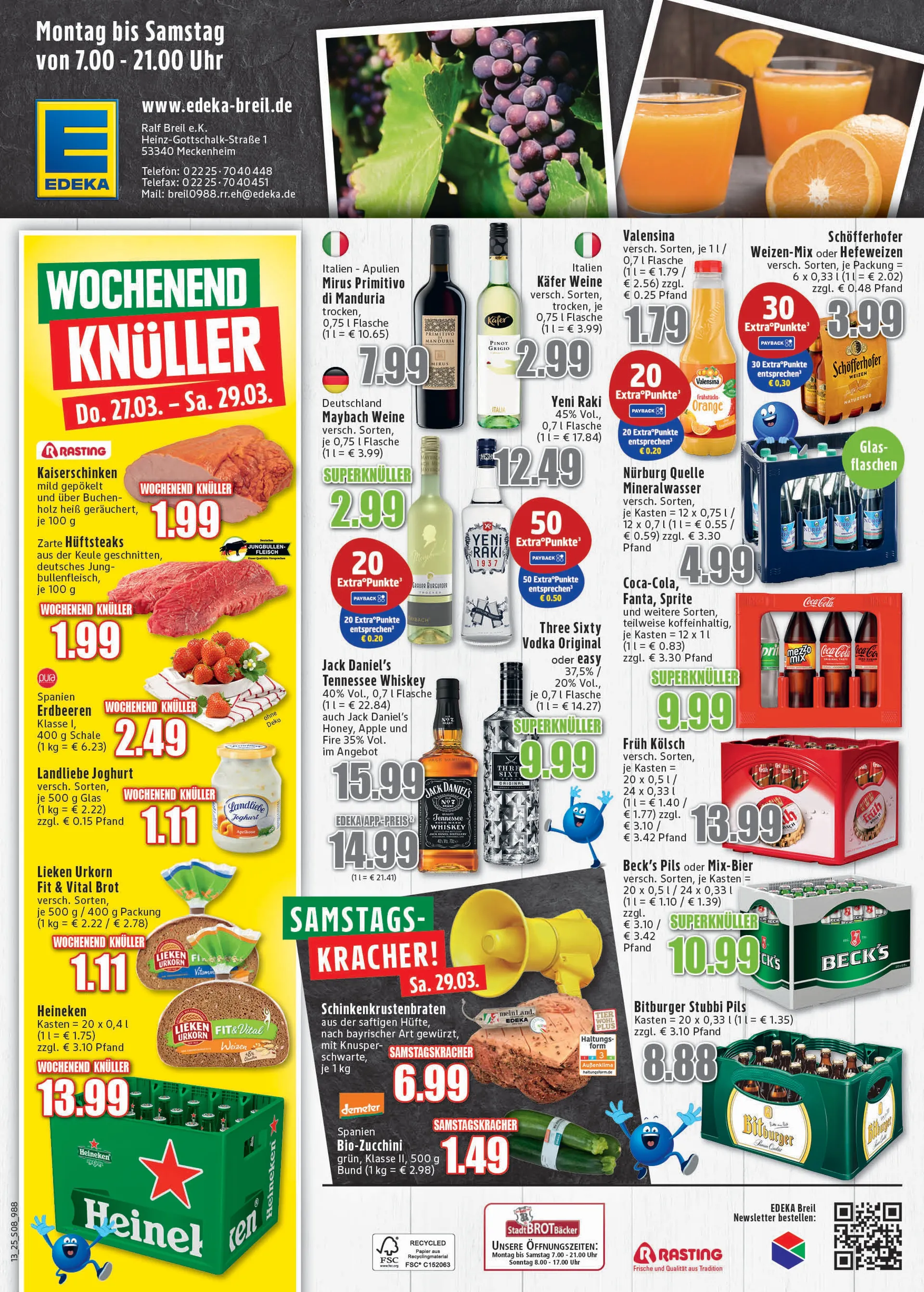 Edeka Prospekt von 25. März bis 29. März 2025 - Prospekt seite 8