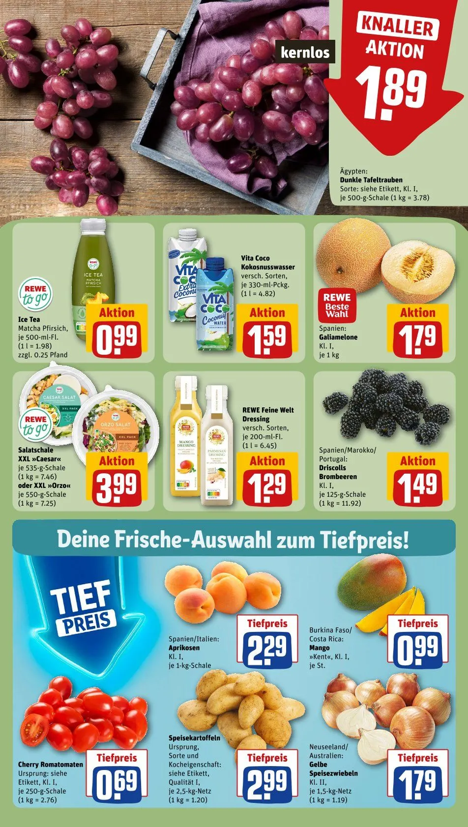 REWE Prospekte von 22. Juni bis 28. Juni 2026 - Prospekt seite 8