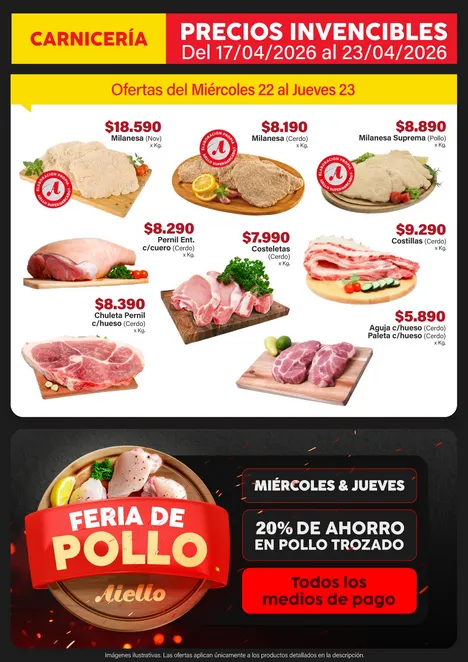 Ofertas de Ofertas Aiello Supermercados 17 de abril al 23 de abril 2026 - Página 8 del catálogo