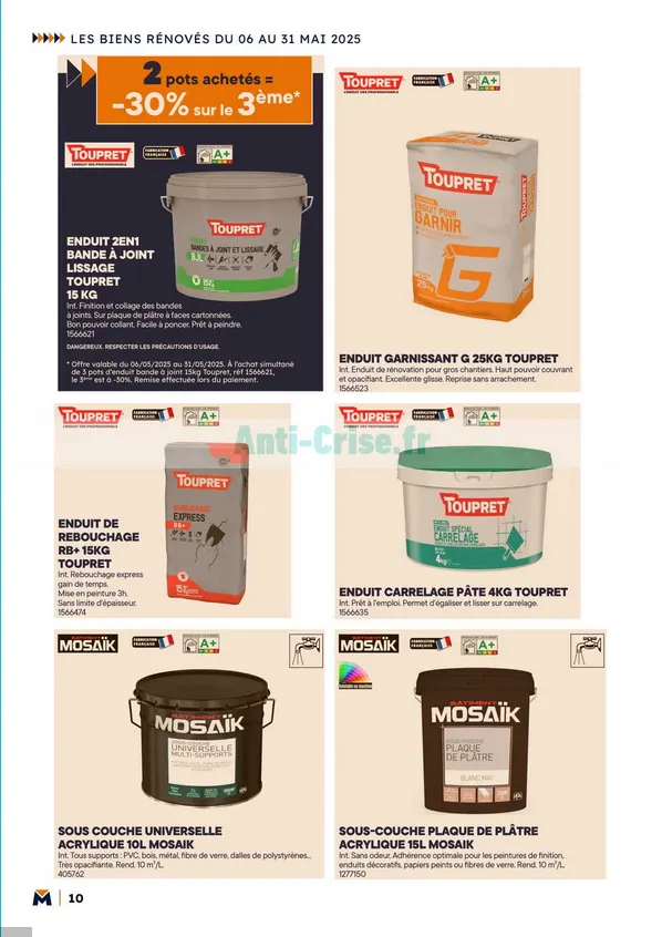 Catalogues Bricoman du 6 mai au 31 mai 2026 - Catalogue page 8