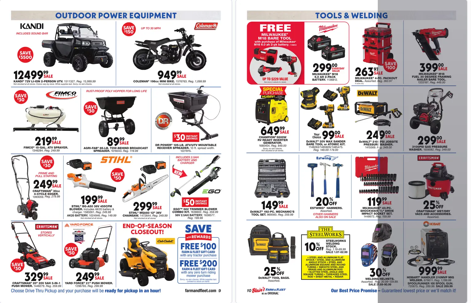Weekly ad Blain's Farm & Fleet Sales from June 18 to July 1 2026 - Page 8