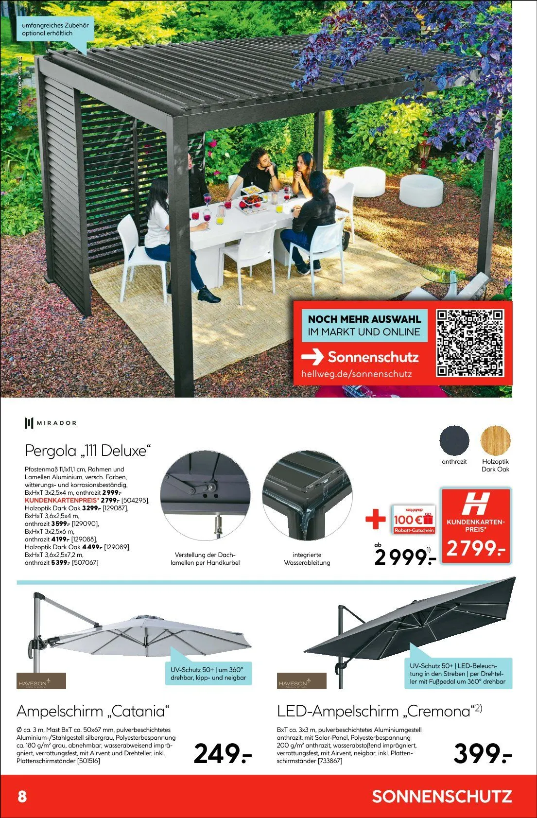 Hellweg Prospekte von 31. März bis 10. Mai 2025 - Prospekt seite 8