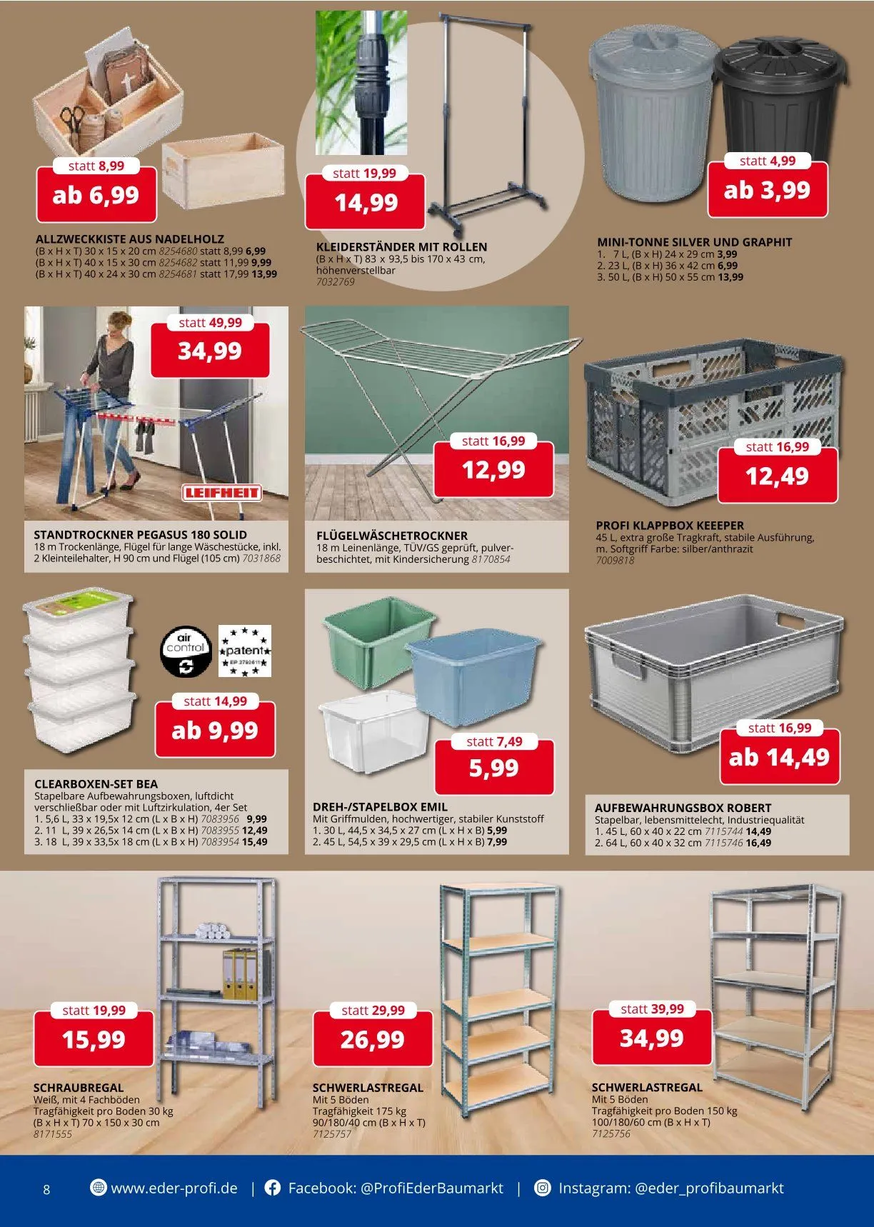 Eder Profi Prospekte von 18. Februar bis 28. Februar 2026 - Prospekt seite 8