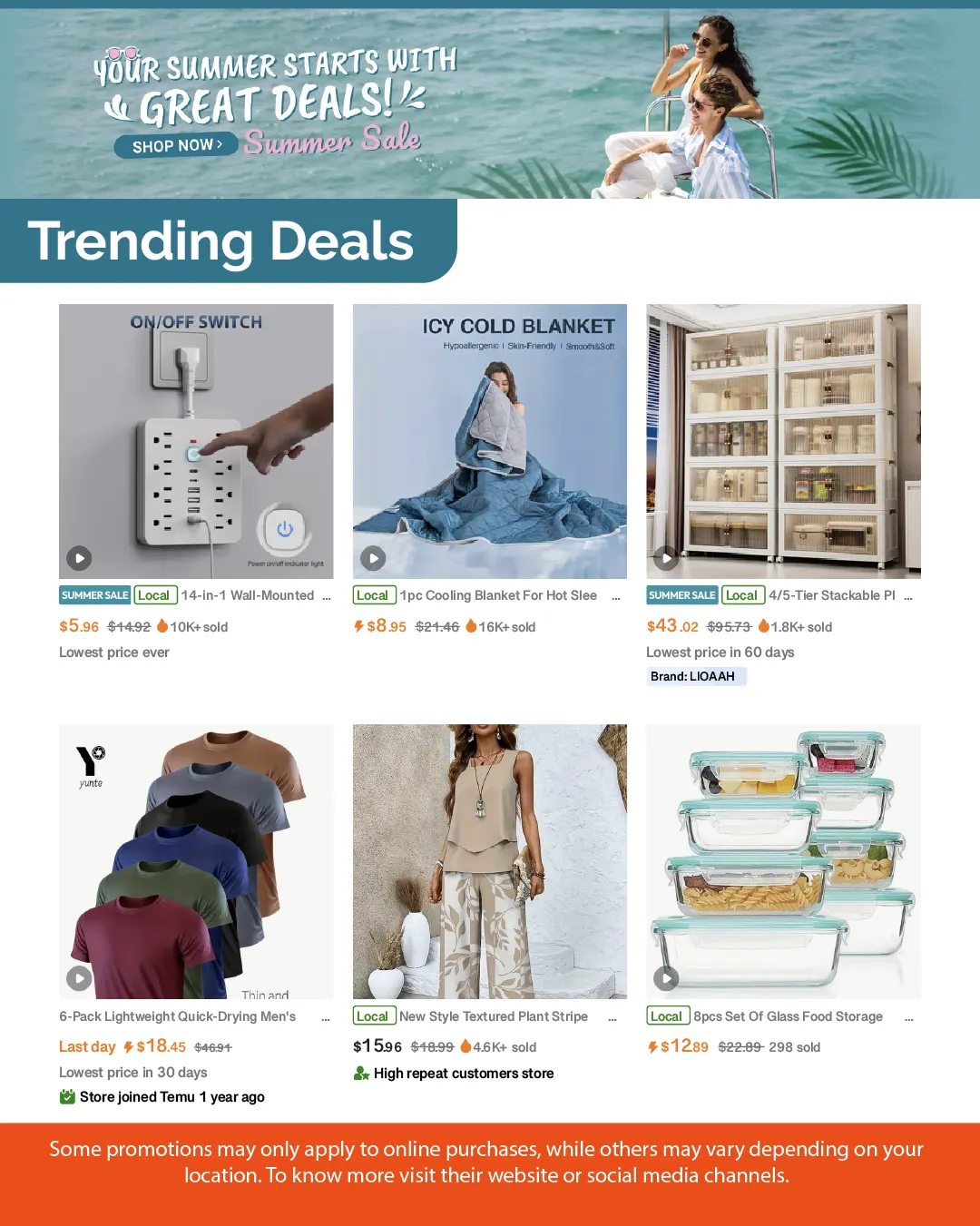 Weekly ad Temu Weekly Ad from June 23 to July 7 2025 - Page 7