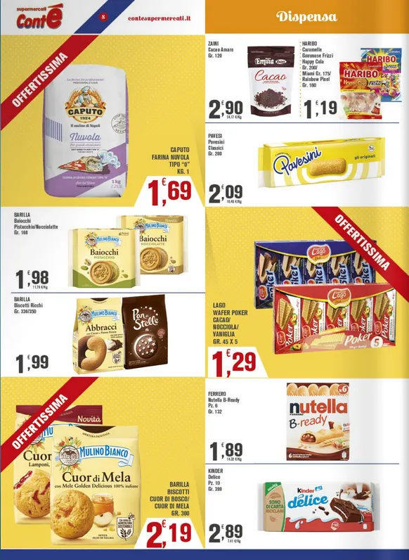  Volantini Conte Supermercati da 22 gennaio a 1 febbraio di 2026 - Pagina del volantino 8