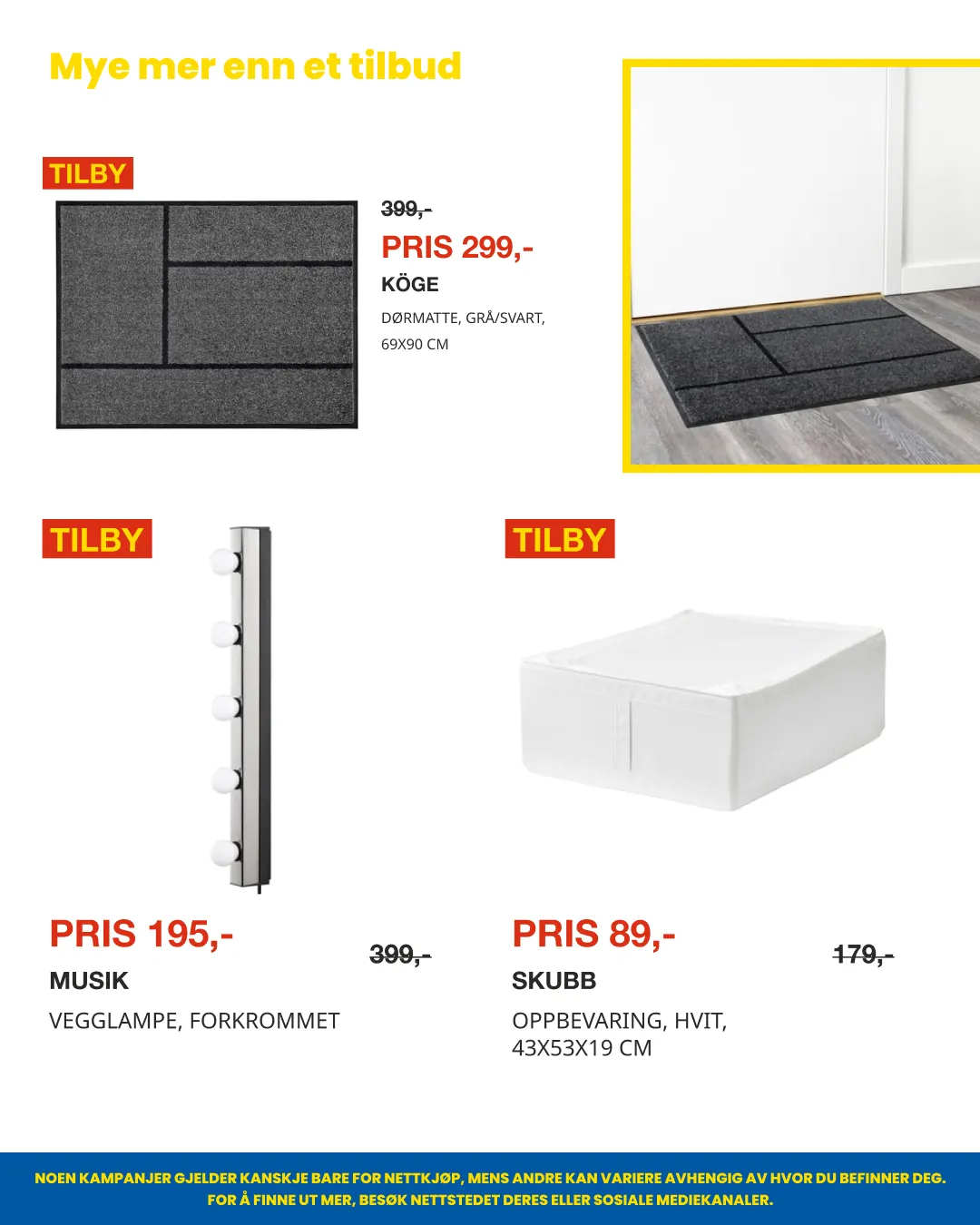 IKEA fra 23. februar til 8. mars 2026 - kundeavisside 9