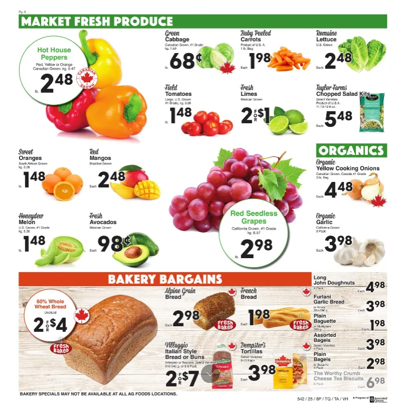 AG Foods Sales from October 9 to October 15 2025 - flyer page 8