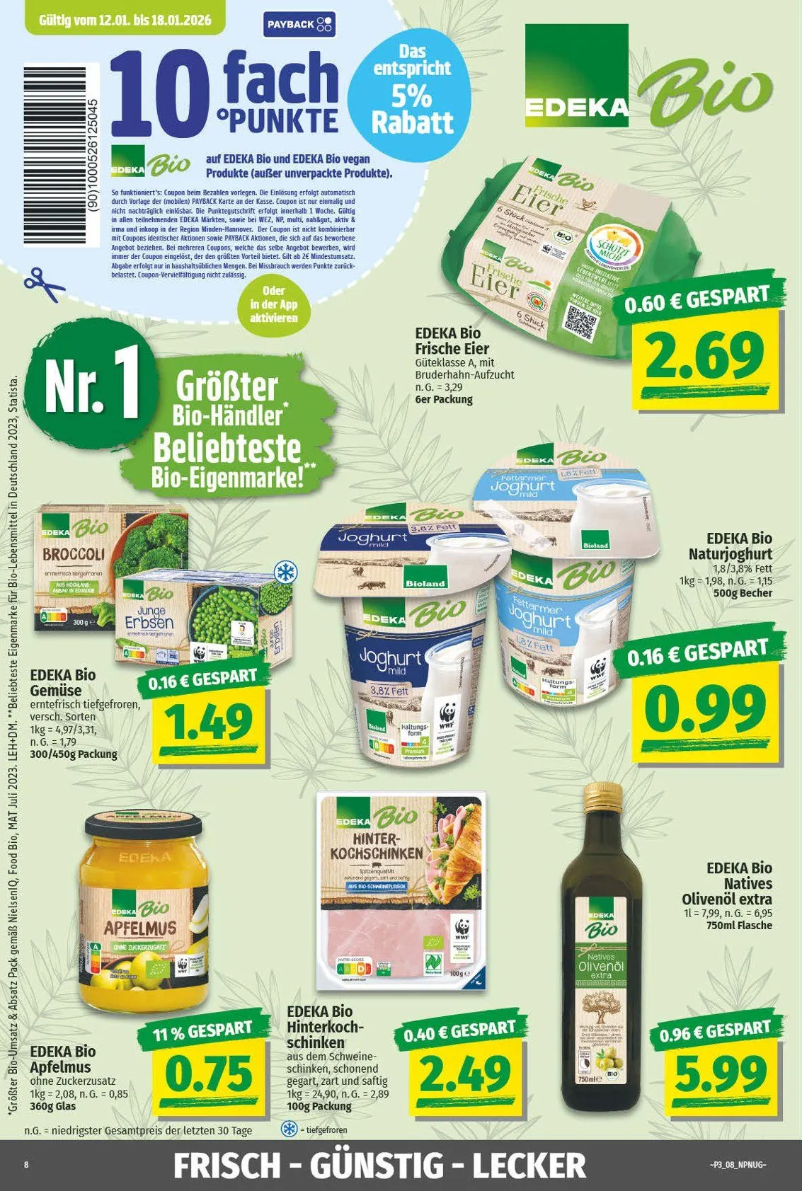  Nah & Gut Angebote von 12. Januar bis 17. Januar 2026 - Prospekt seite 8