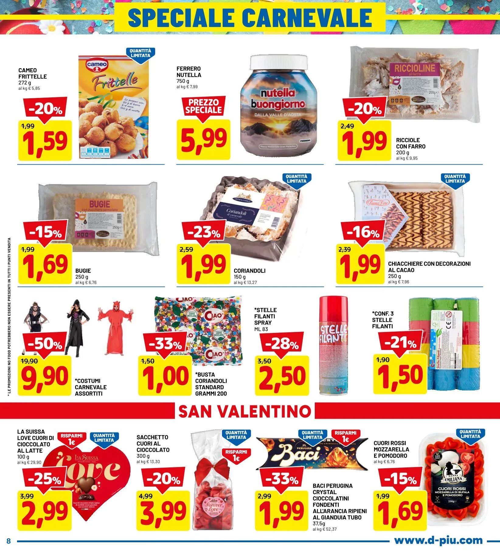  Volantini D Più da 14 febbraio a 22 febbraio di 2026 - Pagina del volantino 7