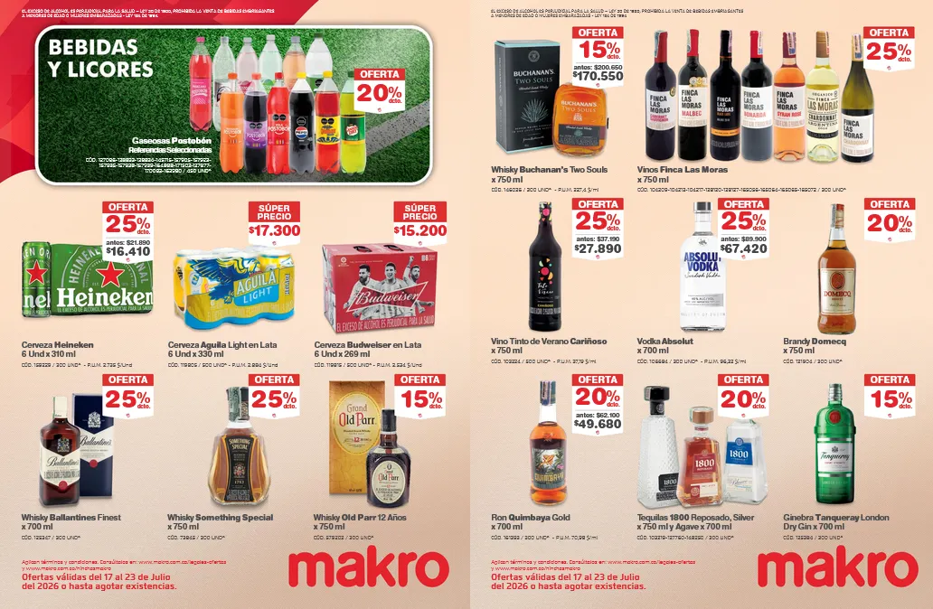 Catalogo de Makro Ofertas 17 de julio al 26 de julio 2026 - Pag 7